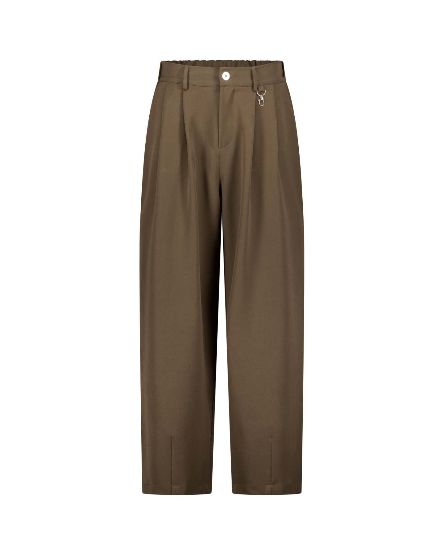 PLEATED UTILITY PANTS-Fineriform