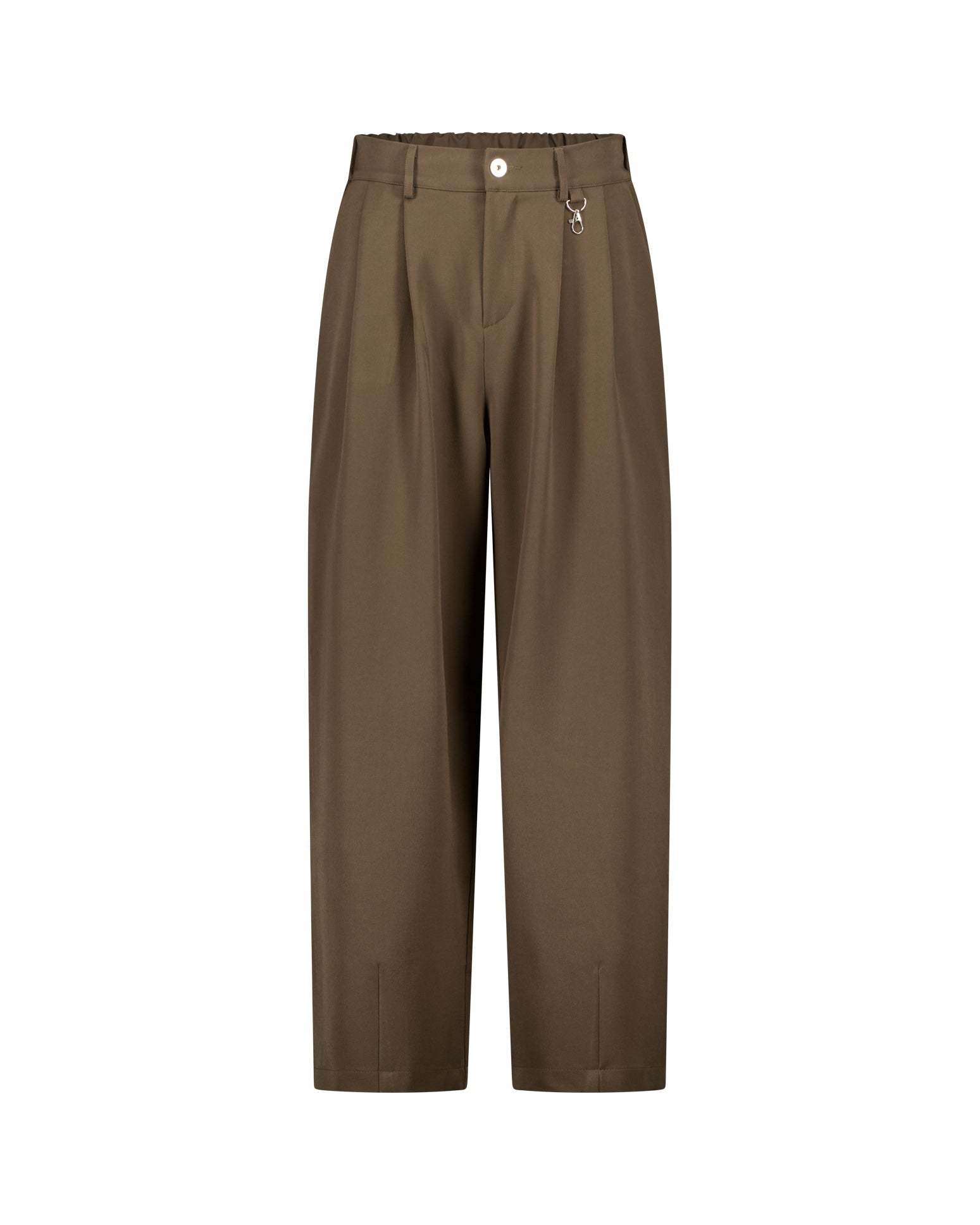 PLEATED UTILITY PANTS-Fineriform