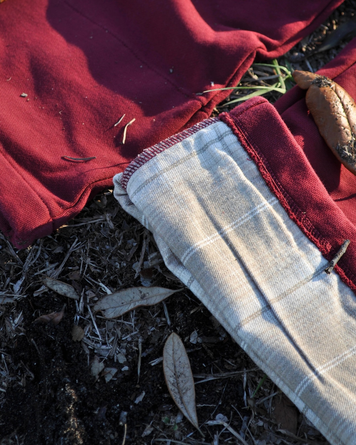 LAZY PLAID SWEATS-Fineriform