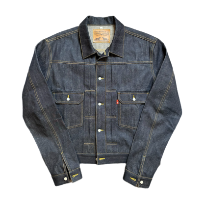 DARK INDIGO DENIM JACKET-Fineriform