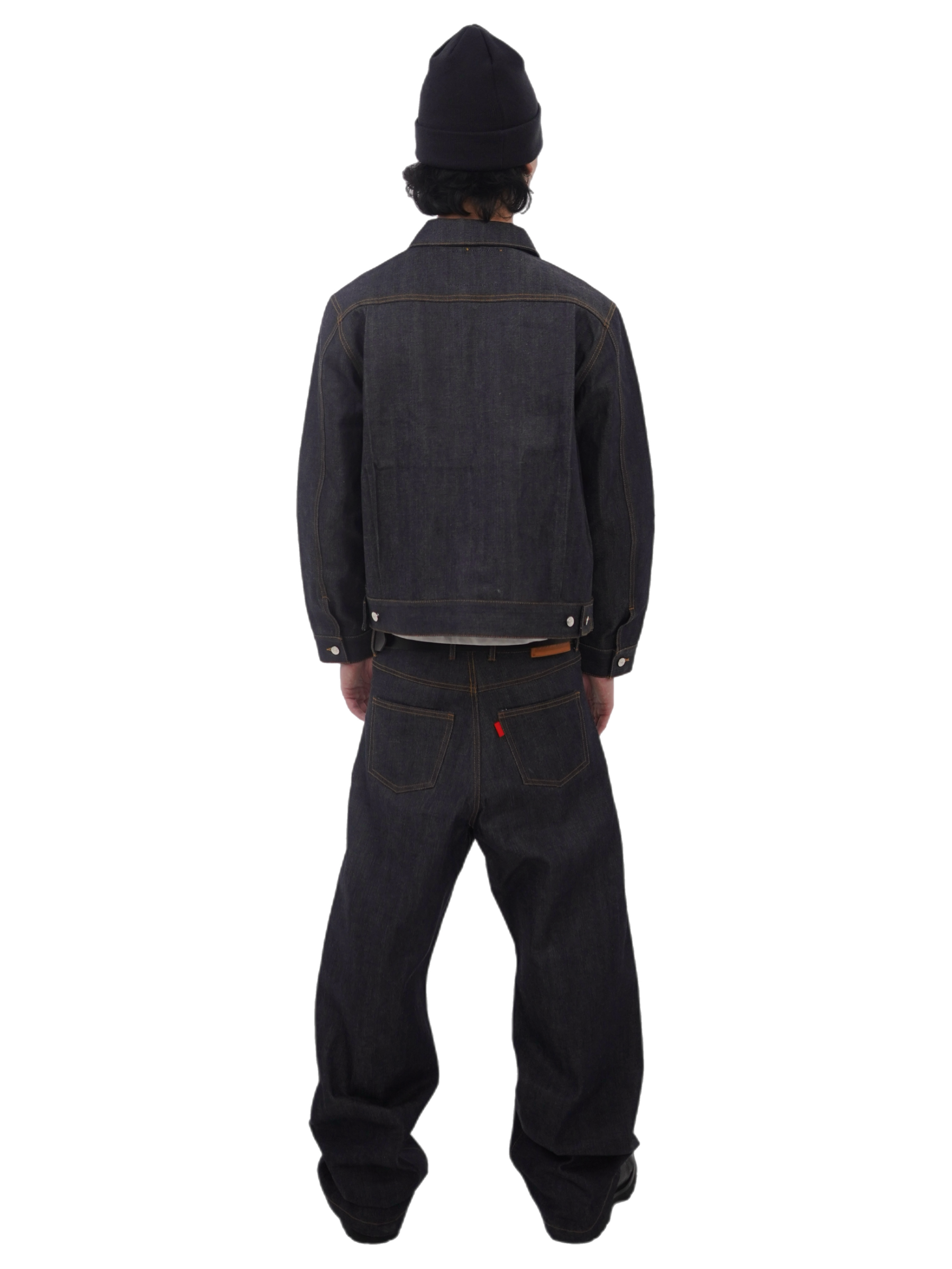 DARK INDIGO DENIM JACKET-Fineriform