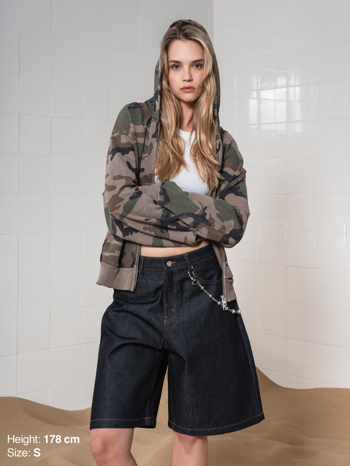 DENIM JORTS-Fineriform