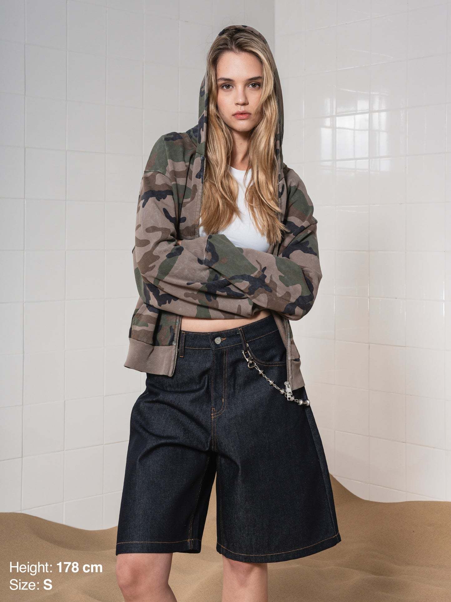 DENIM JORTS-Fineriform