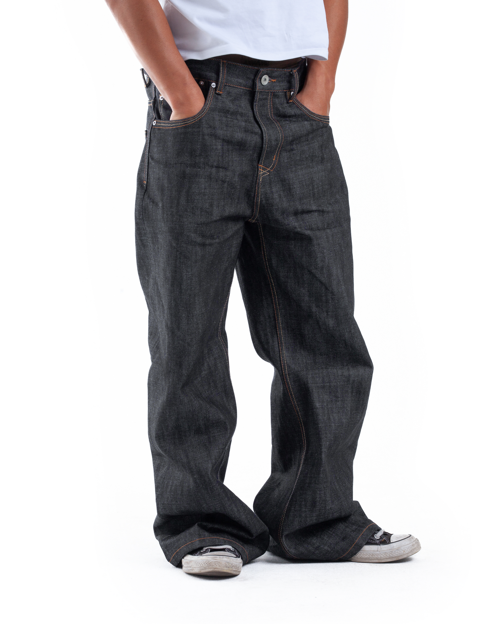 BLUE BOOTCUT SELVEDGE DENIM-Fineriform