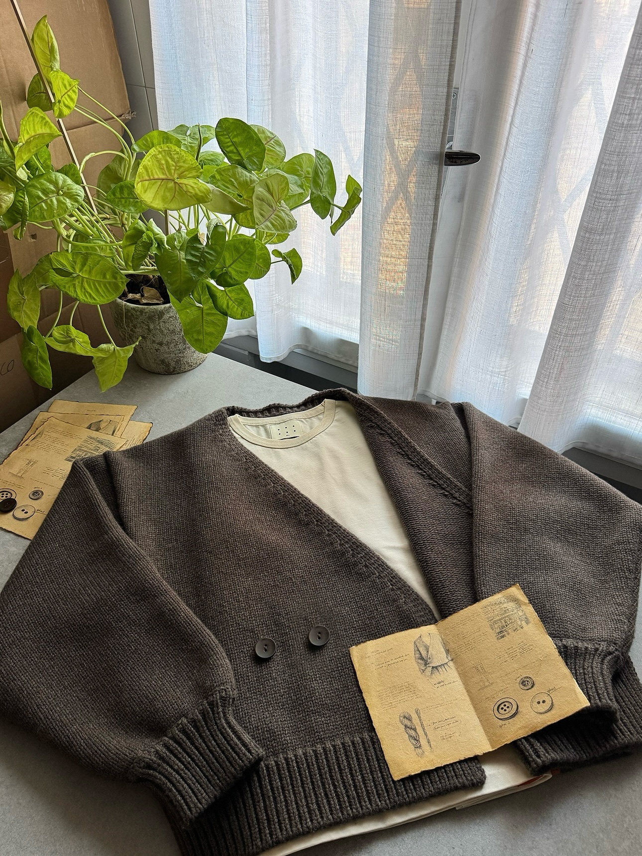 THE CARDIGAN JACKET -Fineriform