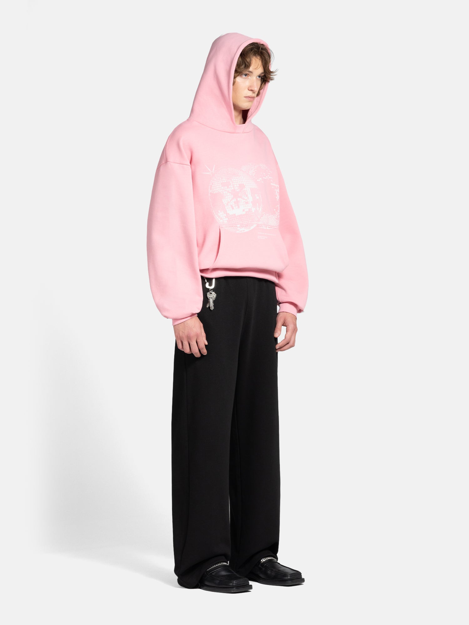 THE DISCO HOODIE - PINK-Fineriform