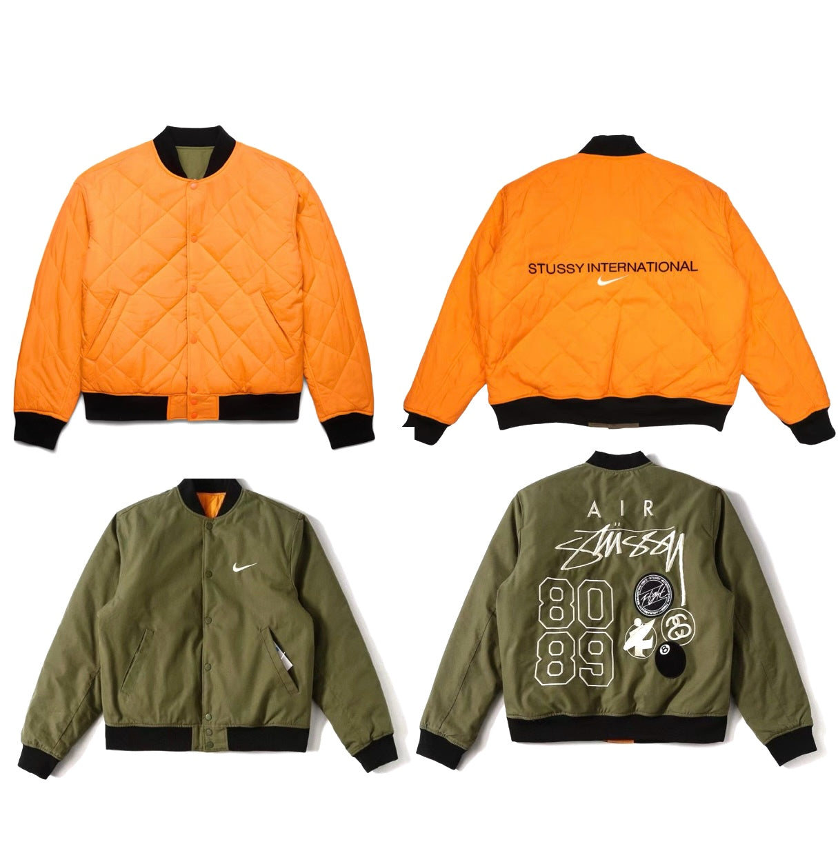 Reversible Varsity Jacket-Fineriform