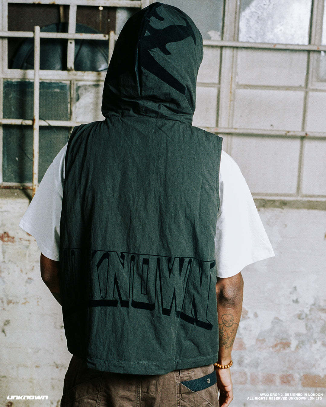 VINTAGE WASHED GILET-Fineriform