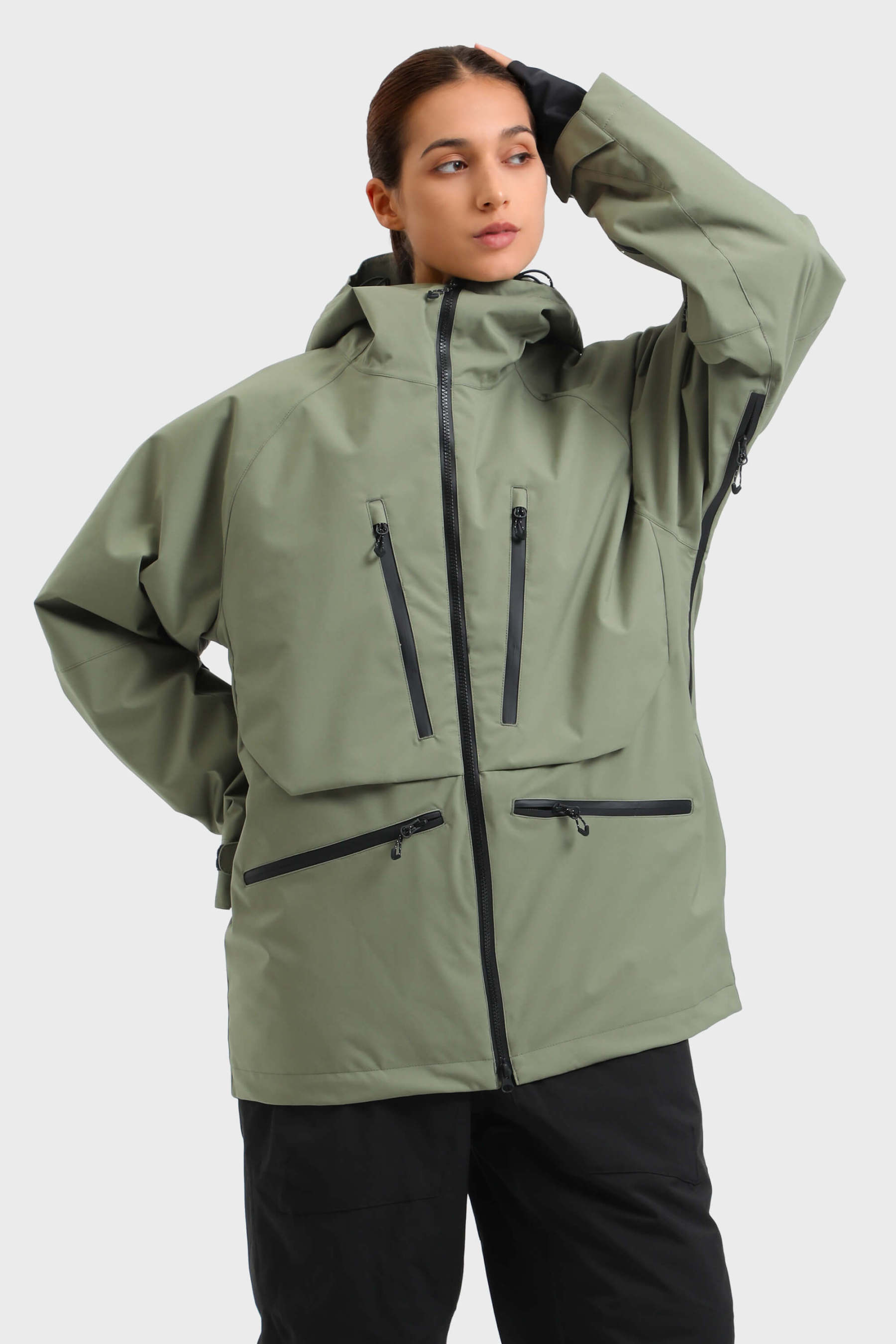Women's Multifunctional Waterproof Insulated Snow Jacket-Fineriform