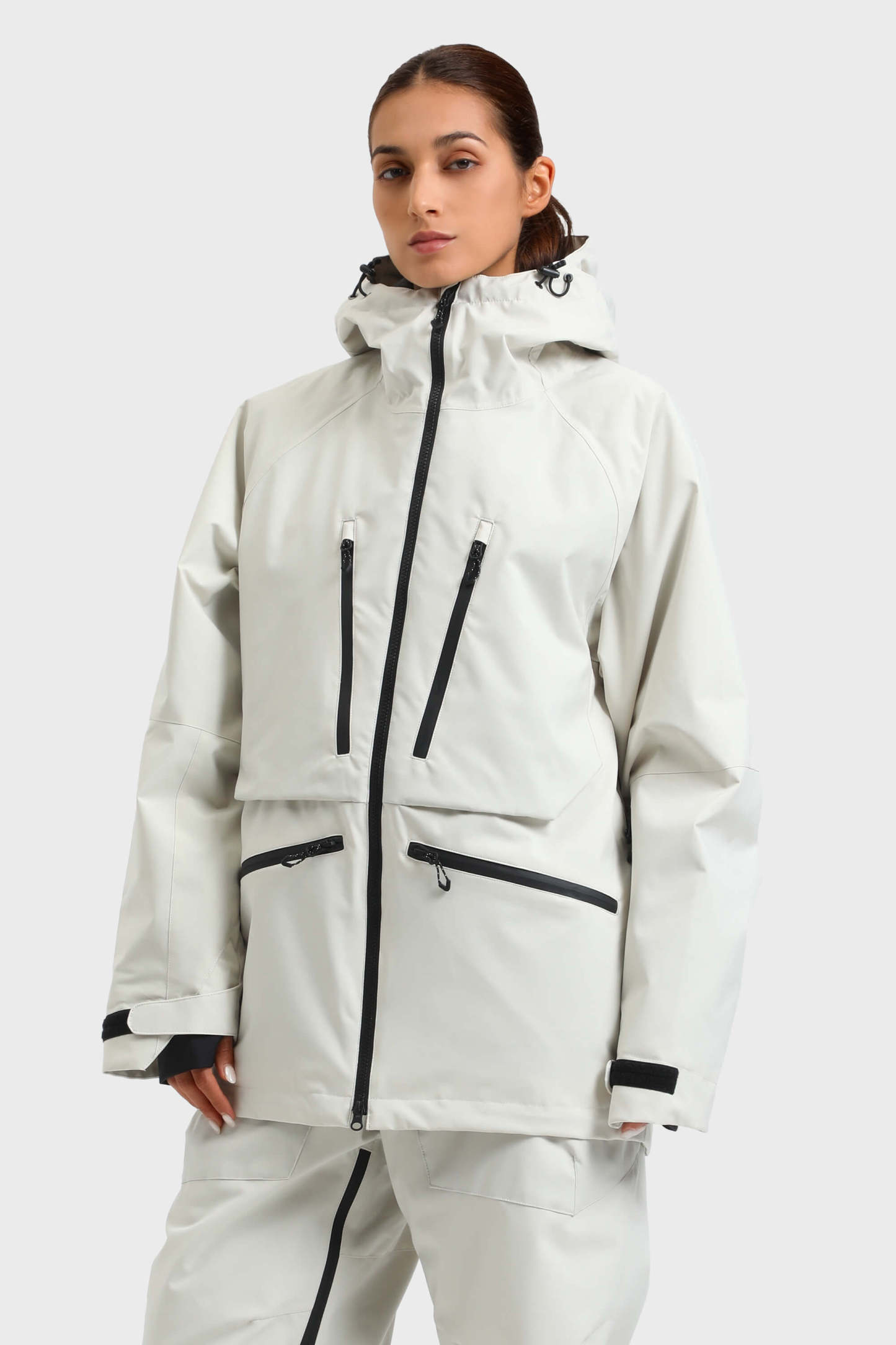 Women's Multifunctional Waterproof Insulated Snow Jacket-Fineriform