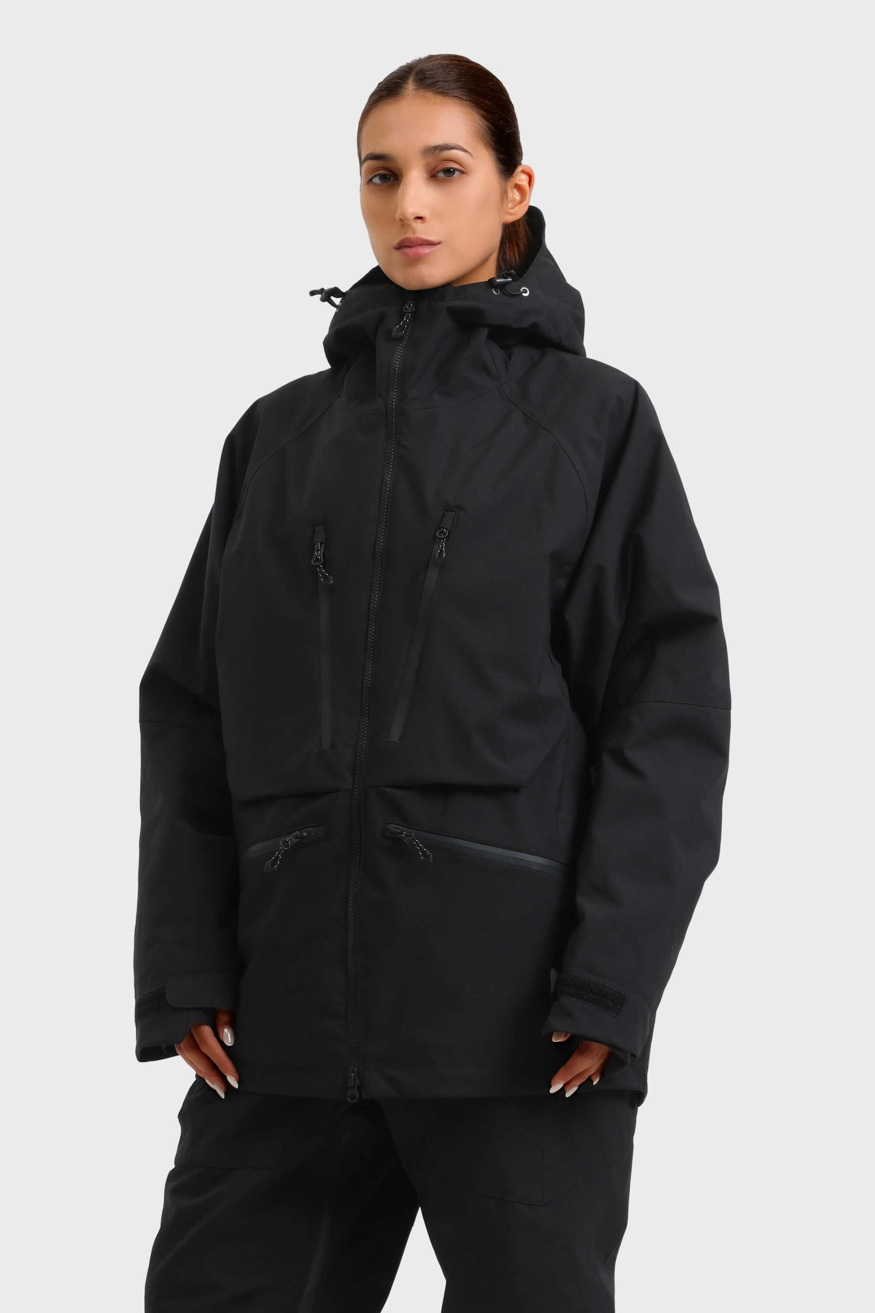 Women's Multifunctional Waterproof Insulated Snow Jacket-Fineriform