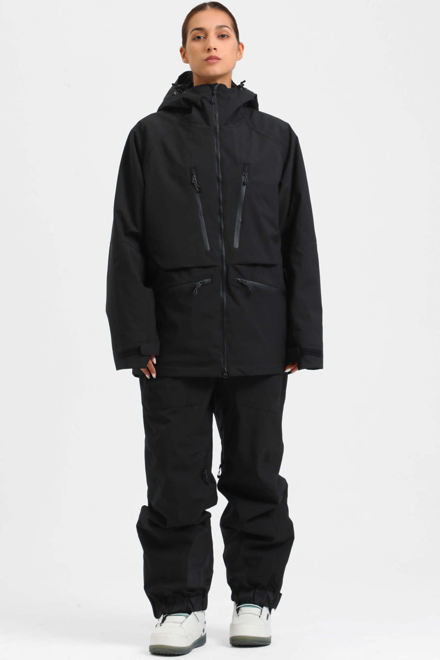 Women's Multifunctional Waterproof Insulated Snow Jacket-Fineriform