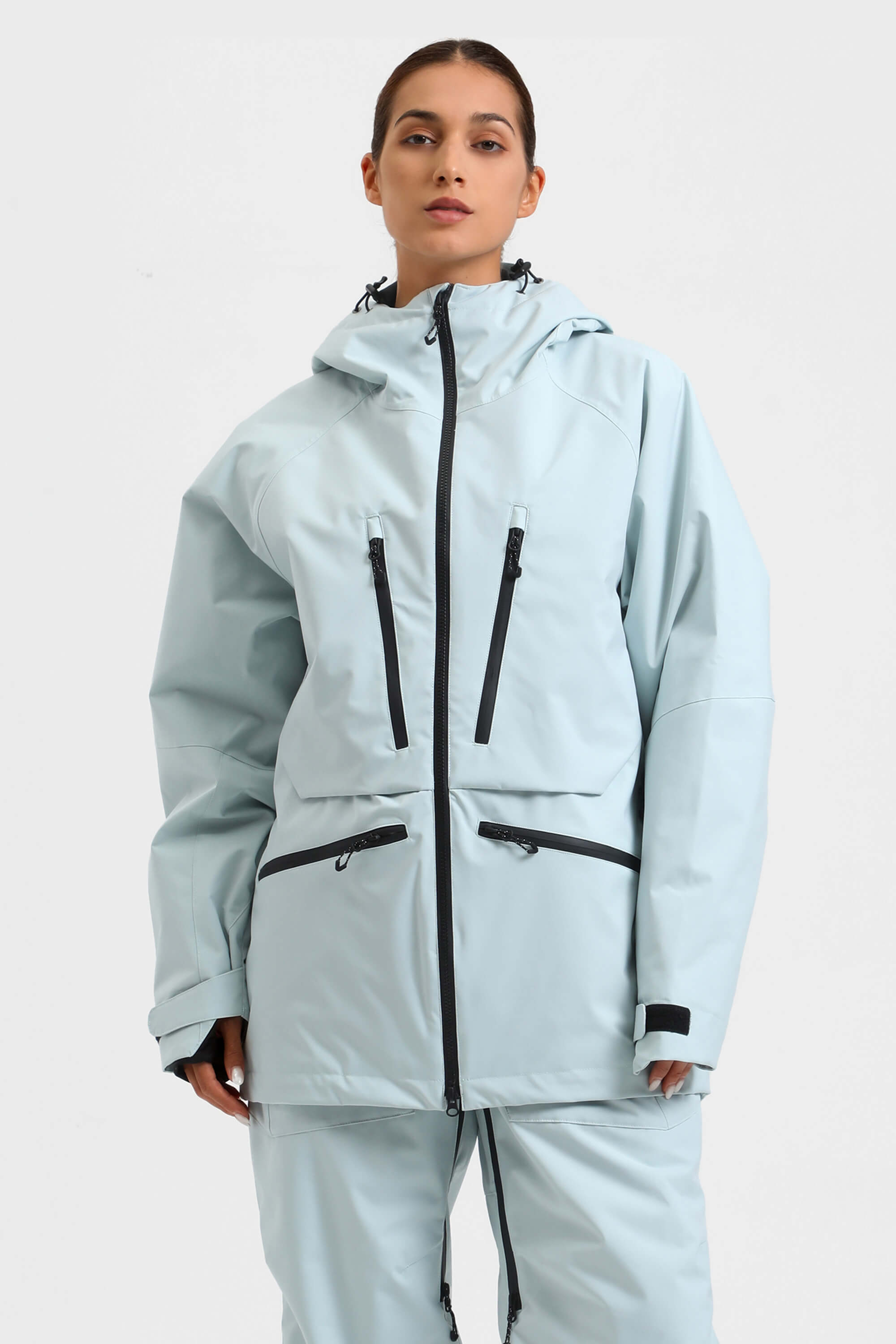 Women's Multifunctional Waterproof Insulated Snow Jacket-Fineriform