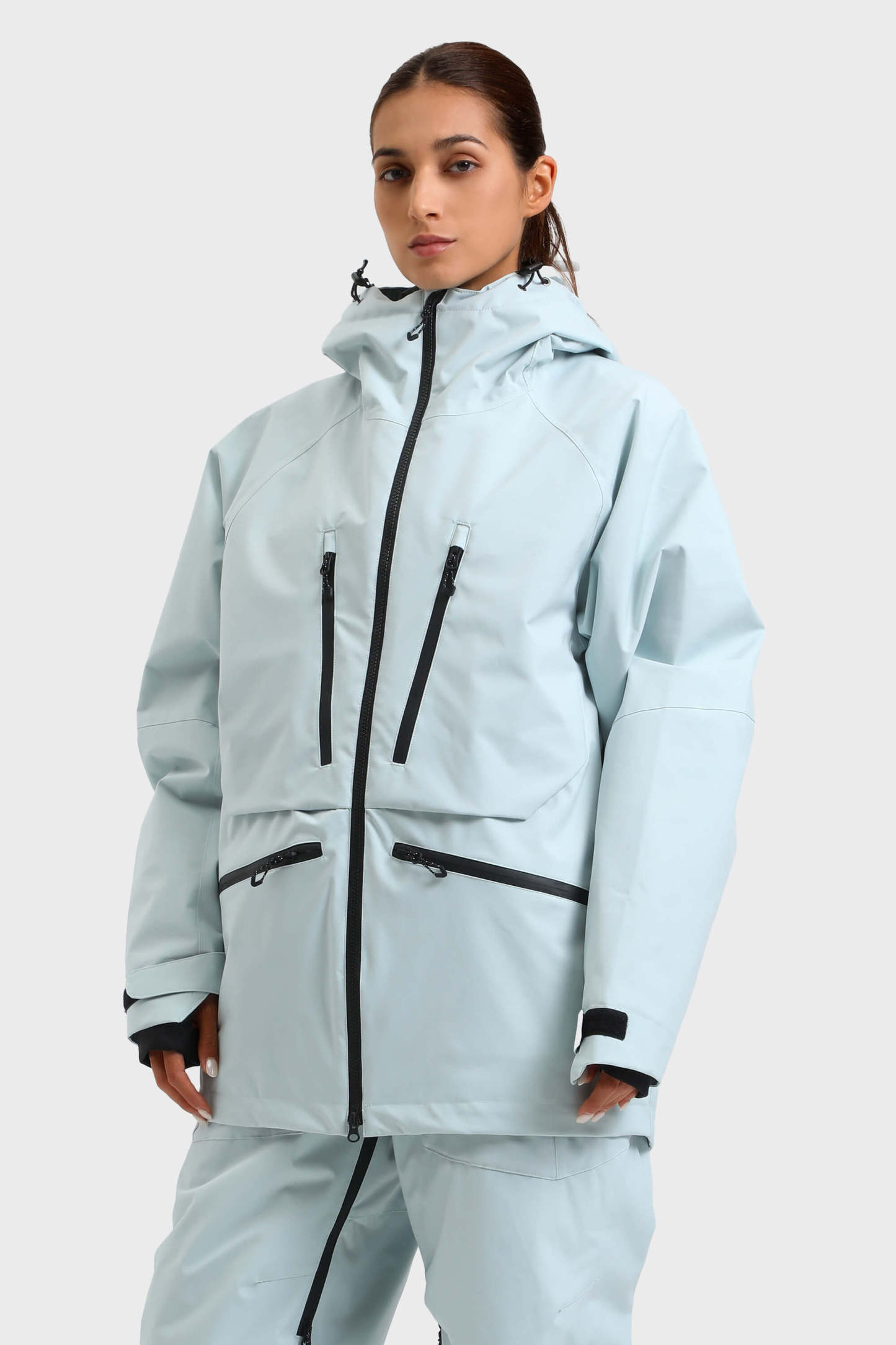 Women's Multifunctional Waterproof Insulated Snow Jacket-Fineriform