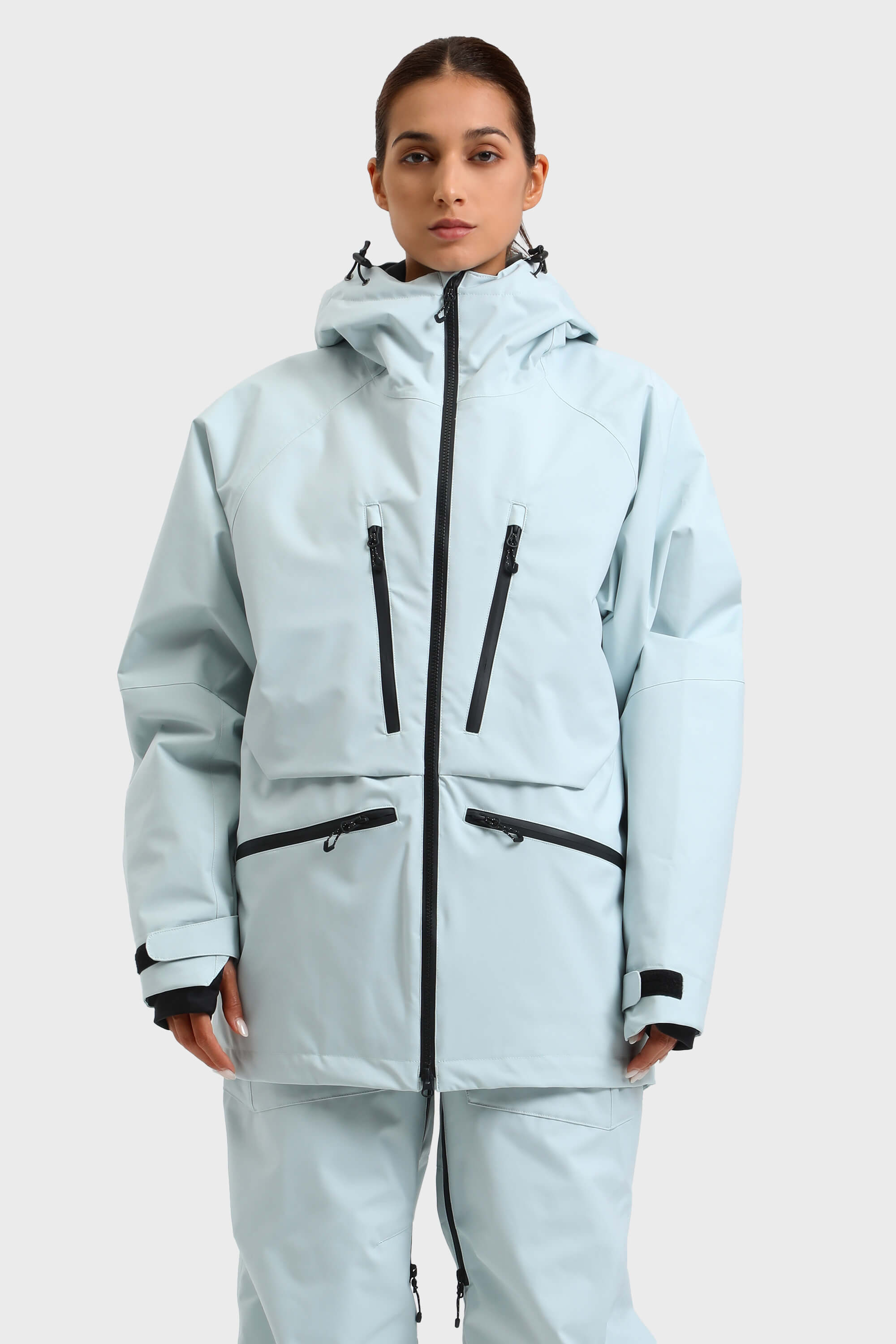 Women's Multifunctional Waterproof Insulated Snow Jacket-Fineriform