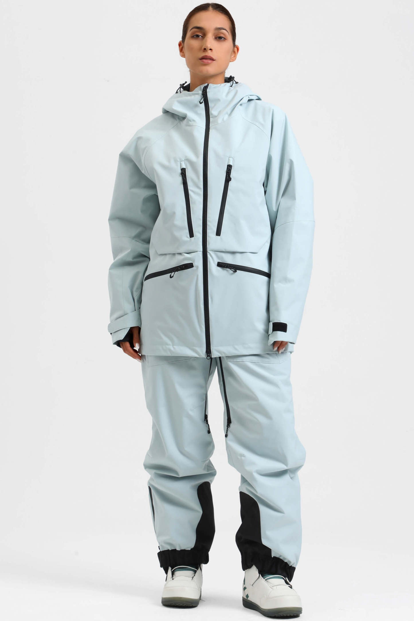 Women's Multifunctional Waterproof Insulated Snow Jacket-Fineriform