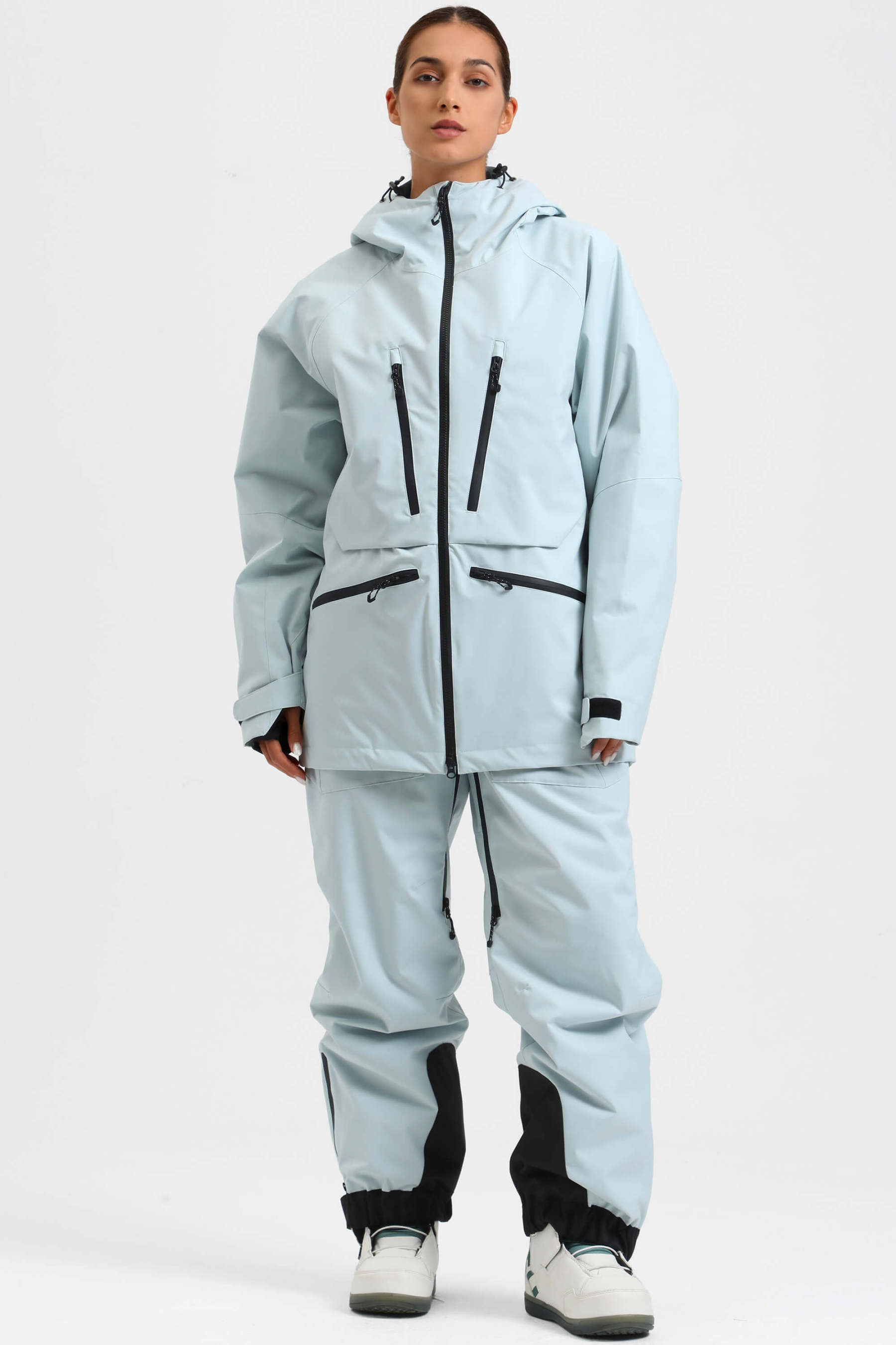 Women's Multifunctional Waterproof Insulated Snow Jacket-Fineriform