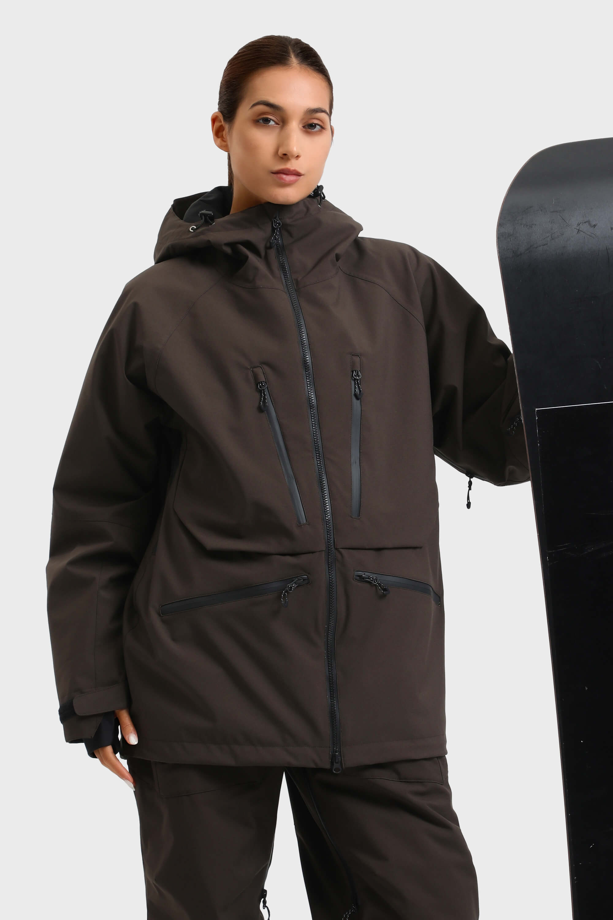 Women's Multifunctional Waterproof Insulated Snow Jacket-Fineriform