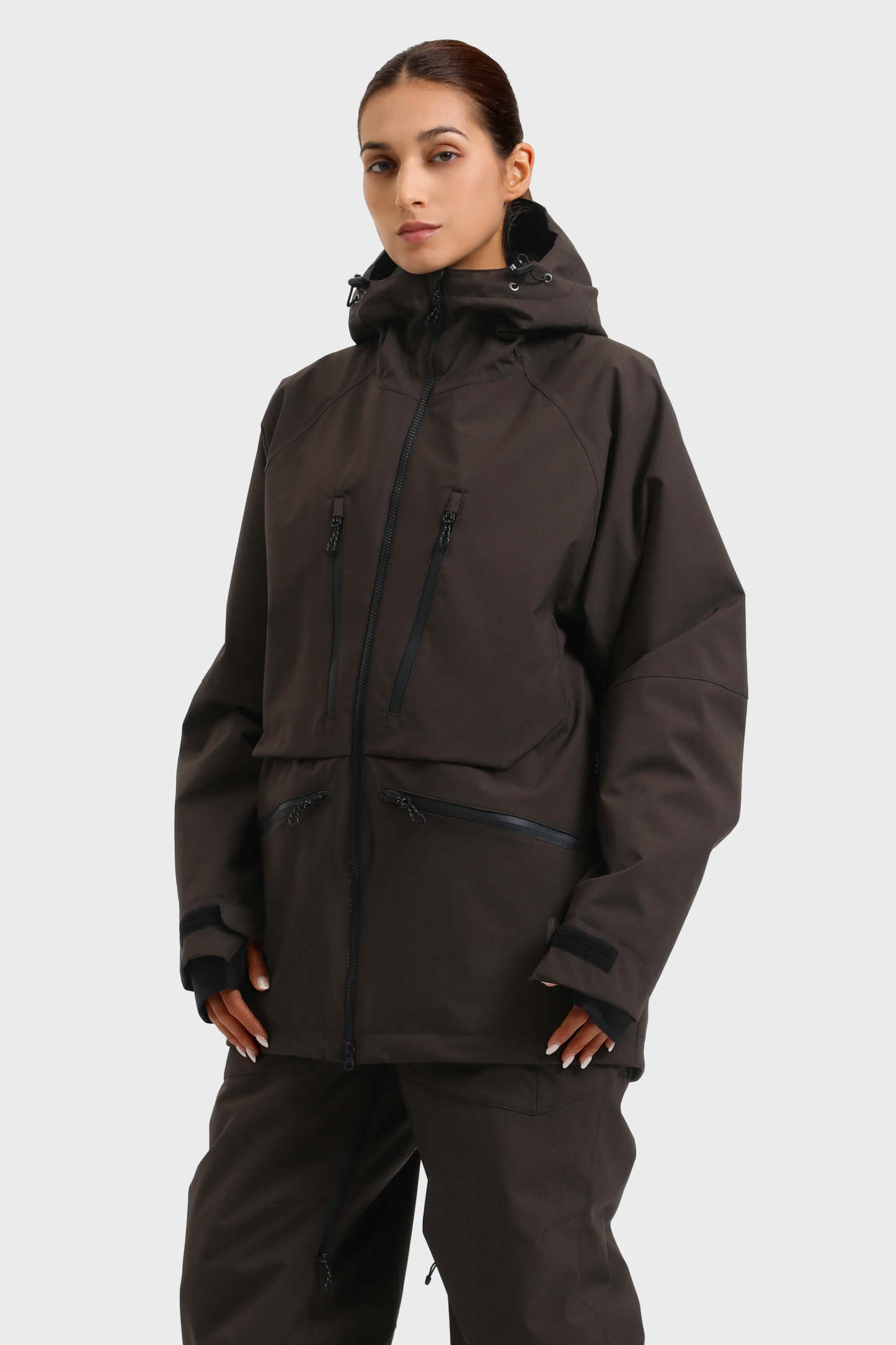 Women's Multifunctional Waterproof Insulated Snow Jacket-Fineriform