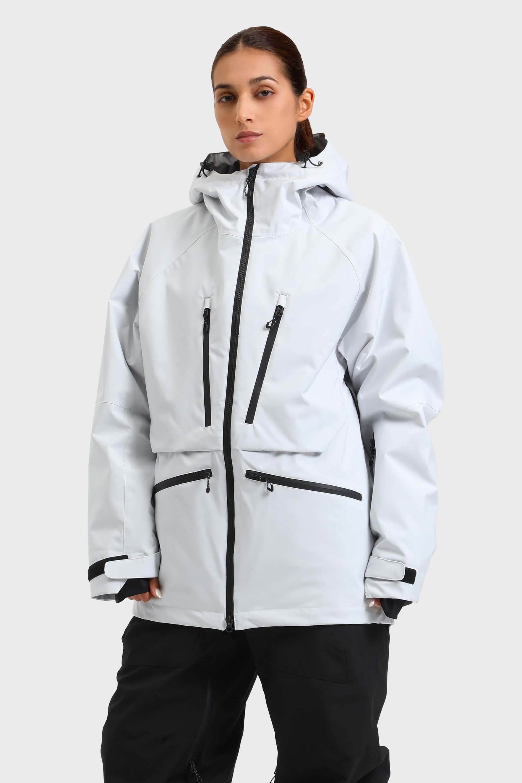 Women's Multifunctional Waterproof Insulated Snow Jacket-Fineriform