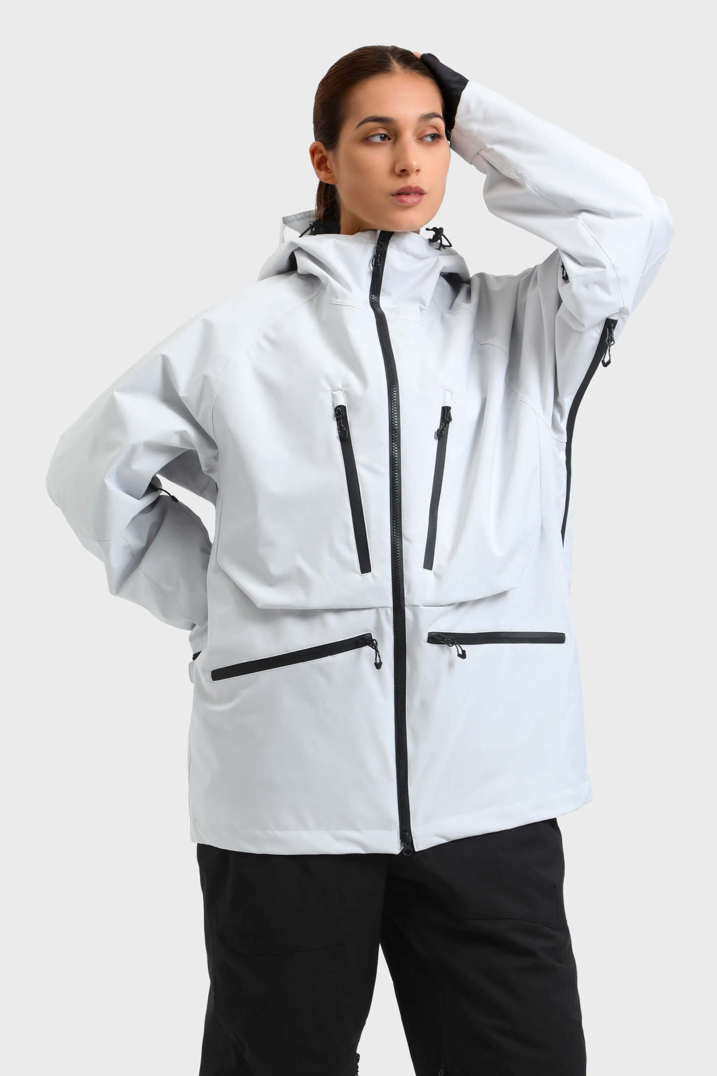 Women's Multifunctional Waterproof Insulated Snow Jacket-Fineriform