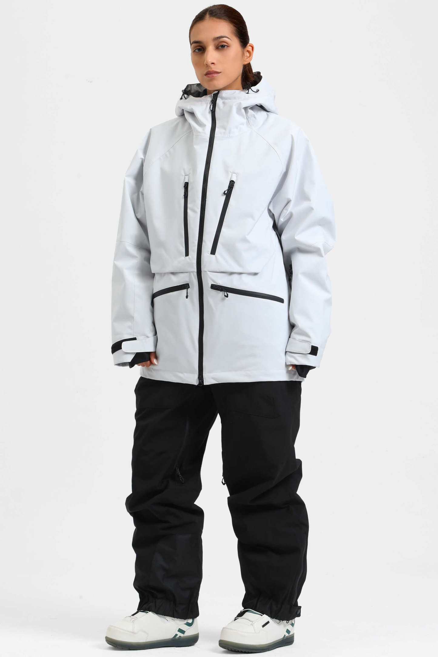 Women's Multifunctional Waterproof Insulated Snow Jacket-Fineriform