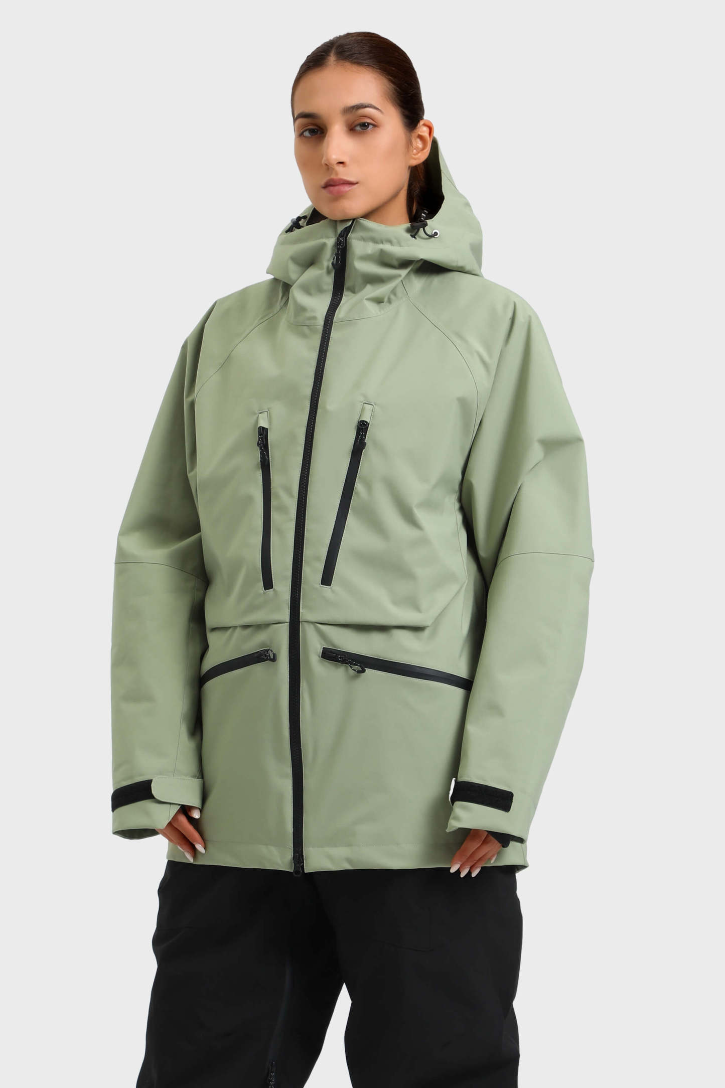 Women's Multifunctional Waterproof Insulated Snow Jacket-Fineriform