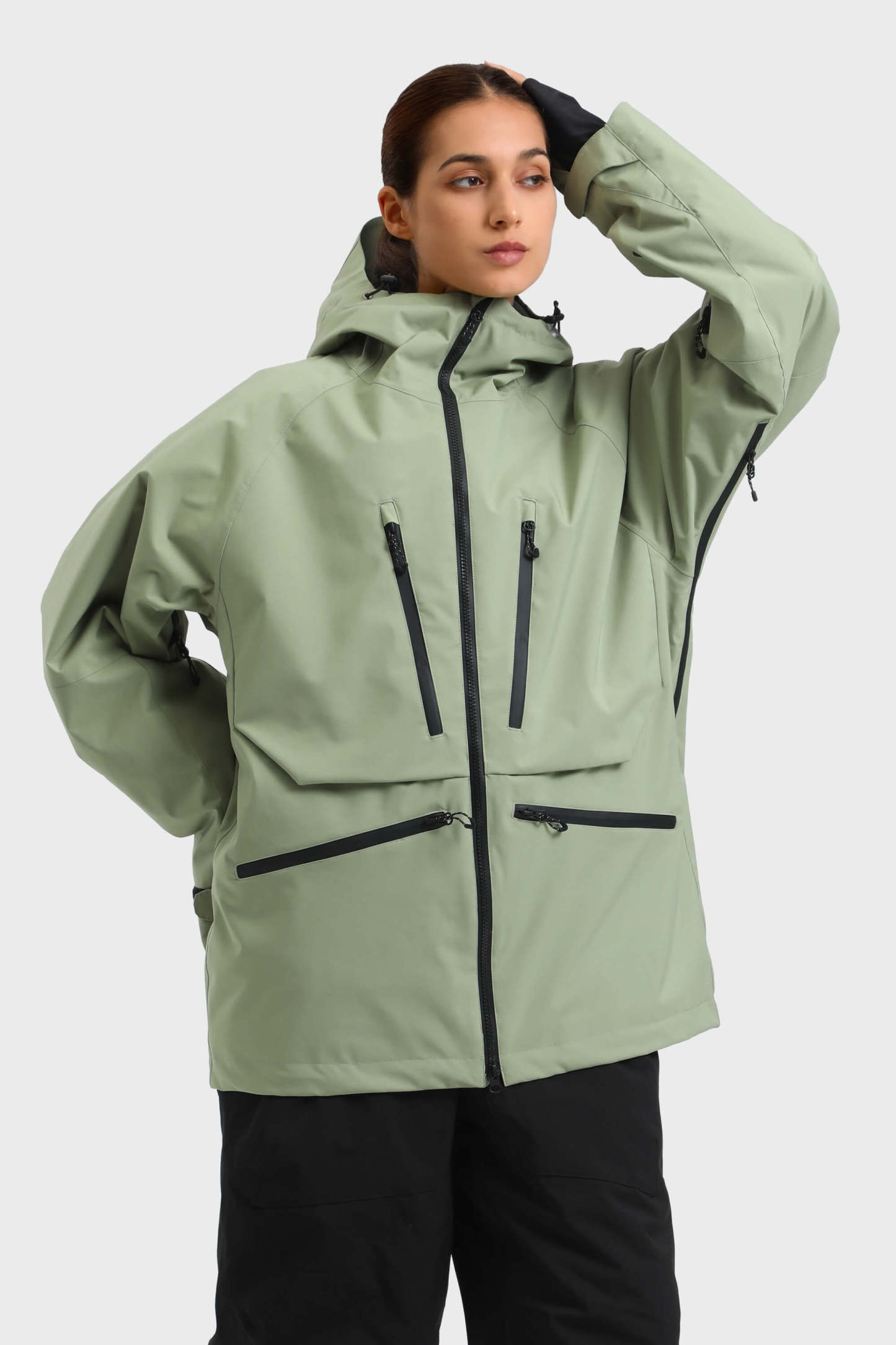 Women's Multifunctional Waterproof Insulated Snow Jacket-Fineriform