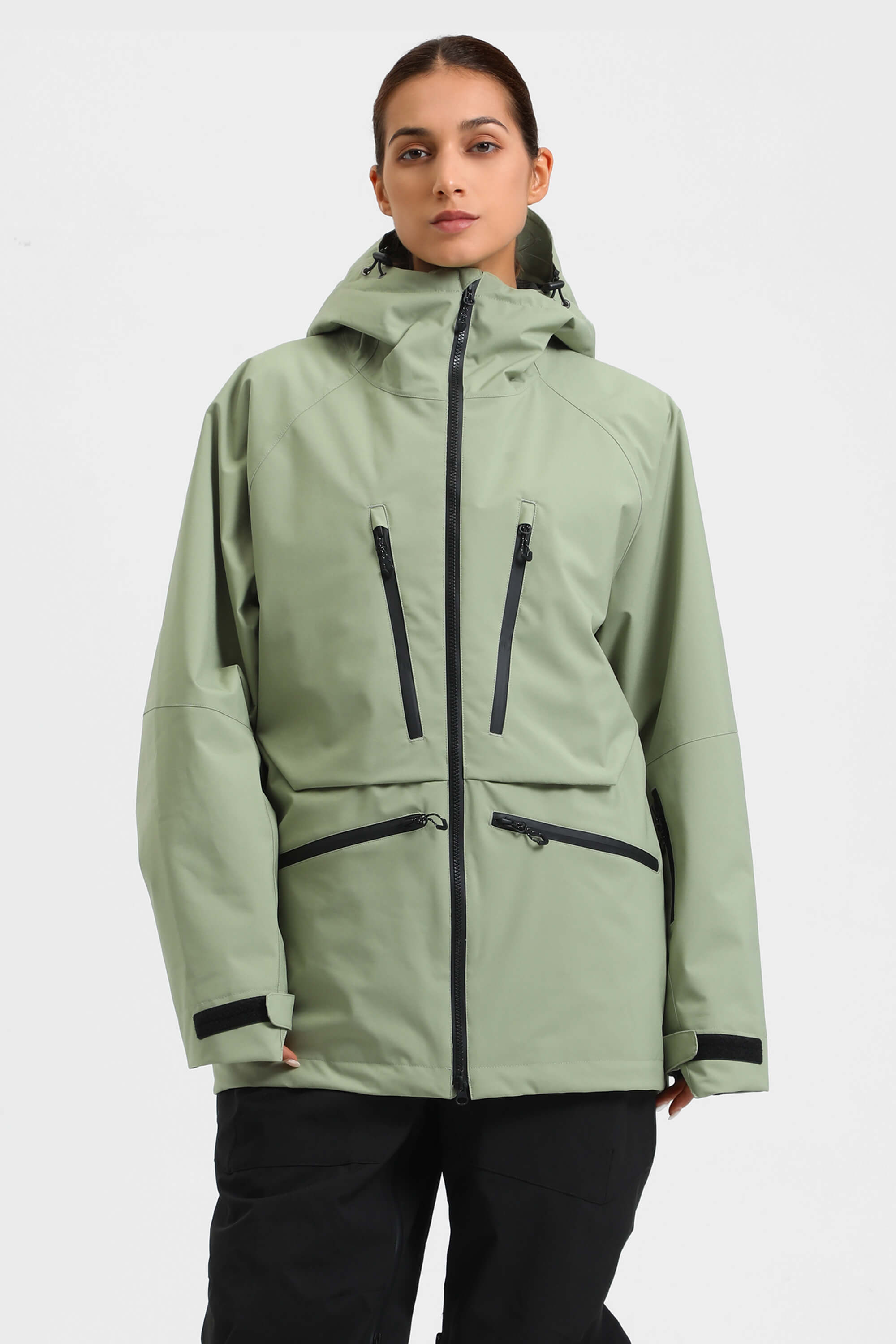 Women's Multifunctional Waterproof Insulated Snow Jacket-Fineriform