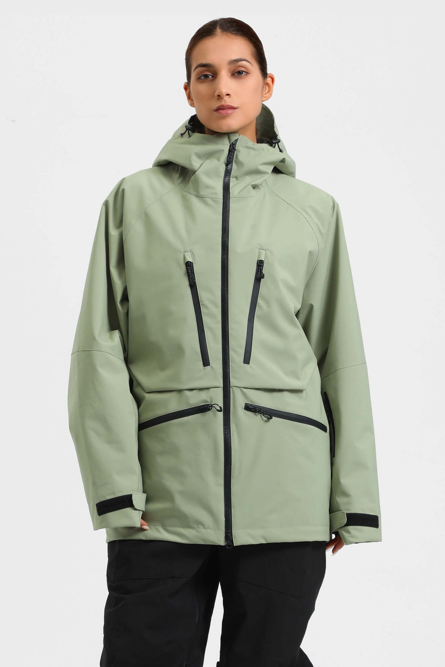 Women's Multifunctional Waterproof Insulated Snow Jacket-Fineriform