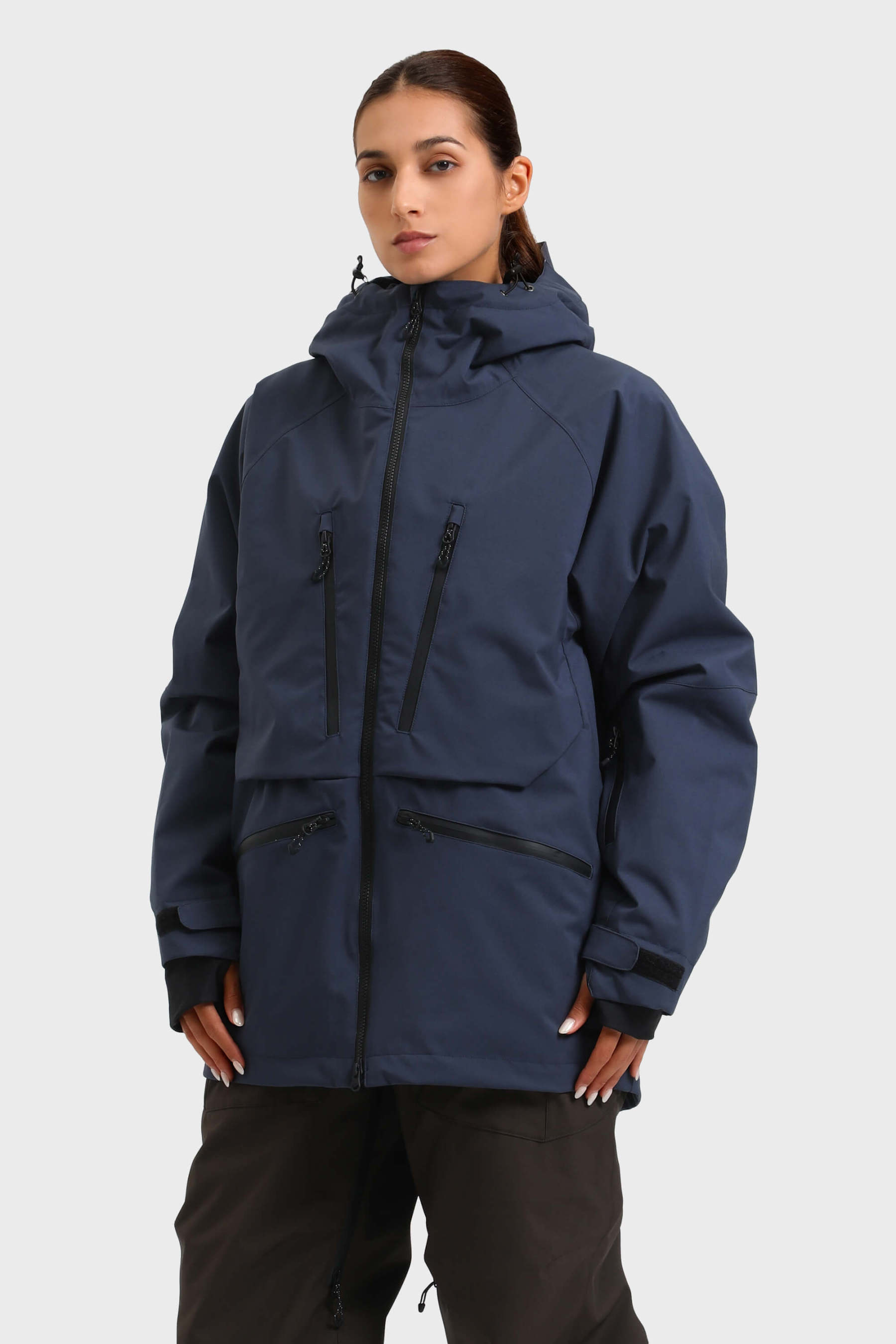 Women's Multifunctional Waterproof Insulated Snow Jacket-Fineriform