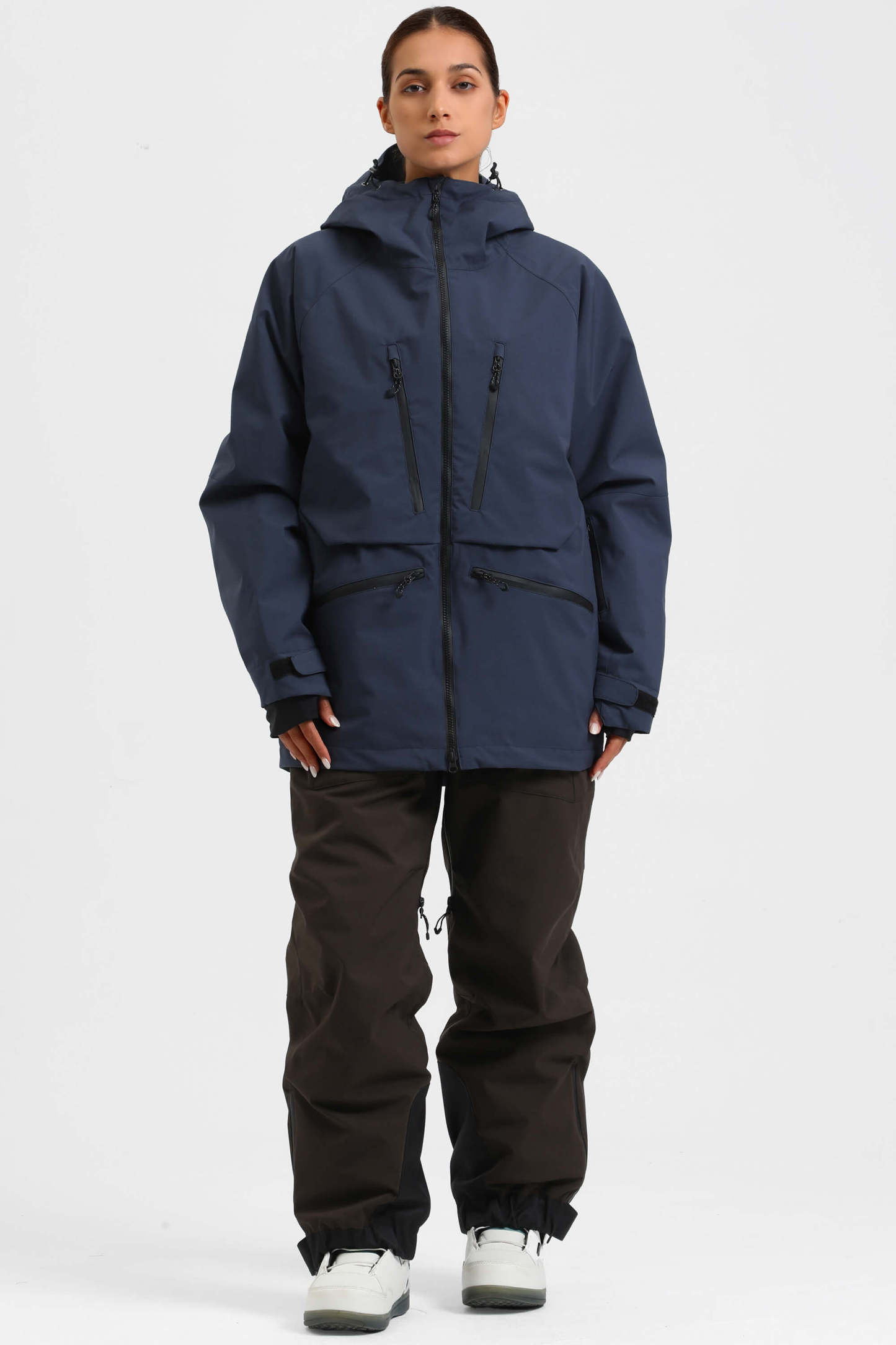 Women's Multifunctional Waterproof Insulated Snow Jacket-Fineriform