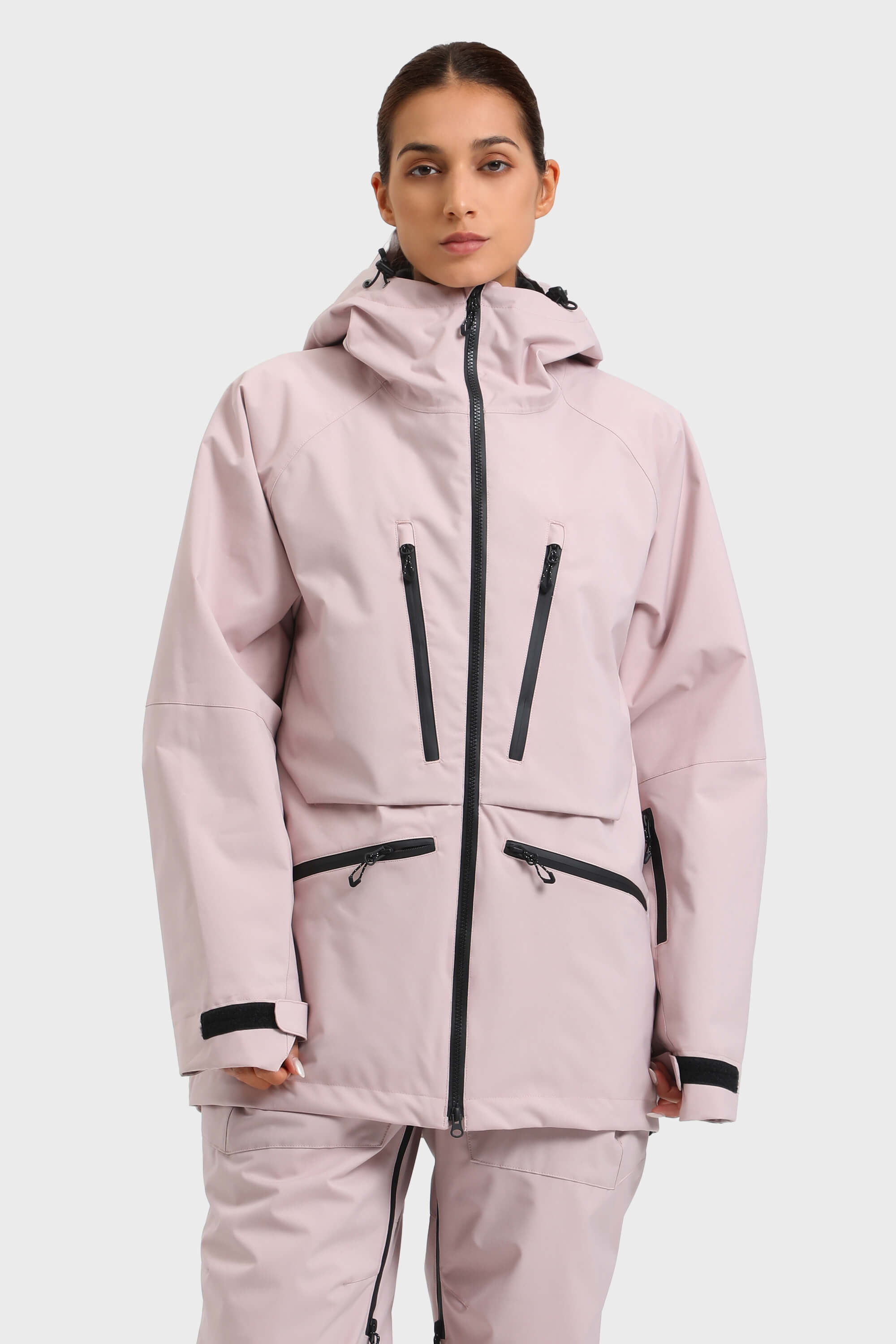 Women's Multifunctional Waterproof Insulated Snow Jacket-Fineriform