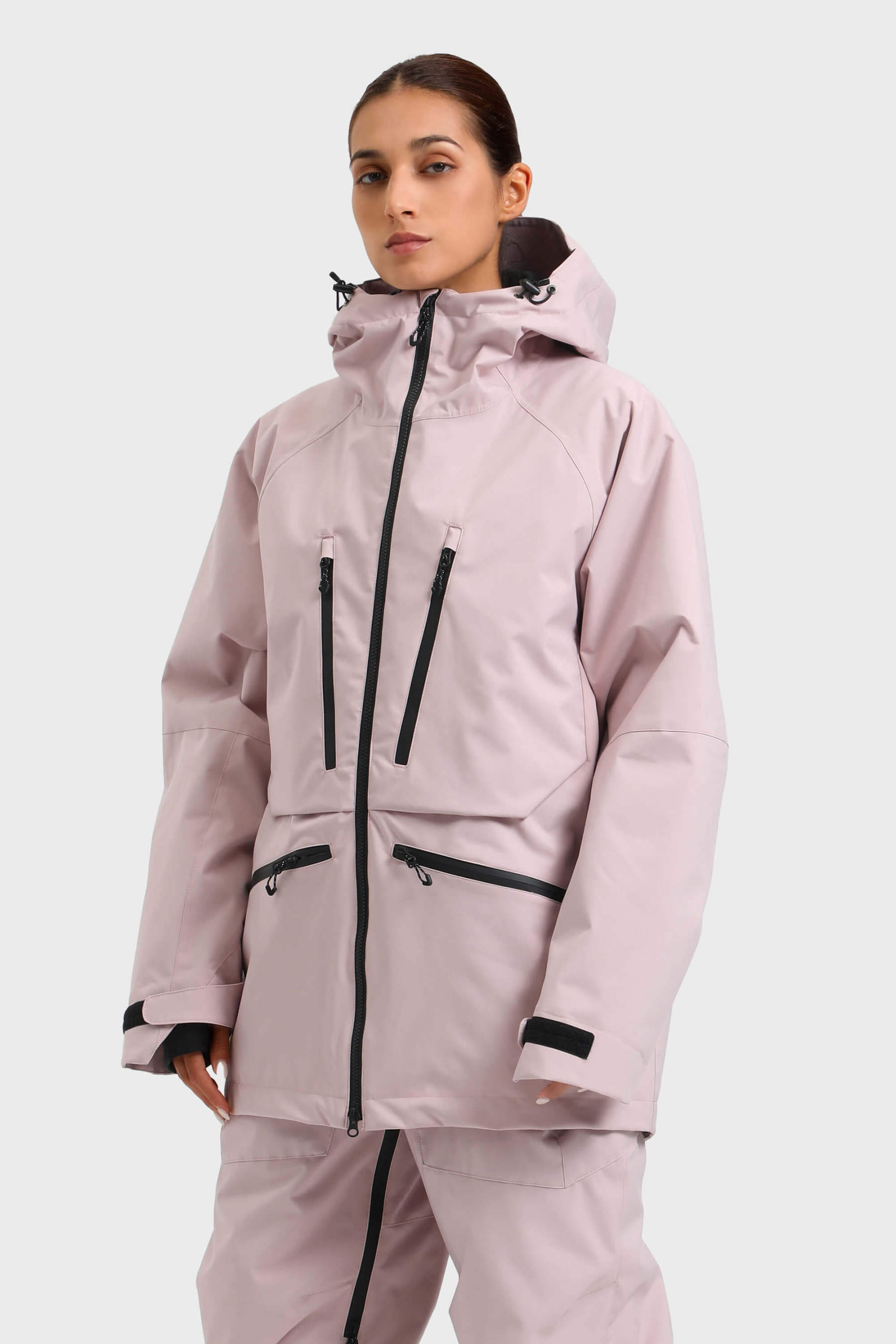 Women's Multifunctional Waterproof Insulated Snow Jacket-Fineriform