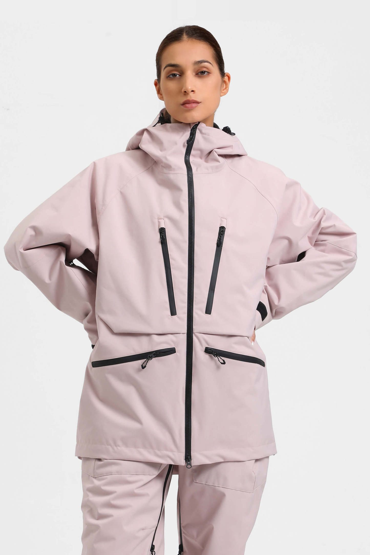 Women's Multifunctional Waterproof Insulated Snow Jacket-Fineriform