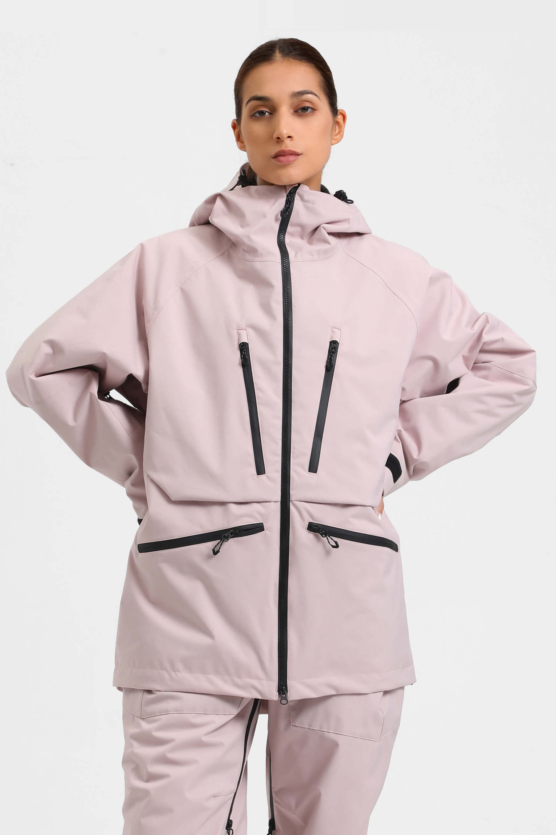 Women's Multifunctional Waterproof Insulated Snow Jacket-Fineriform