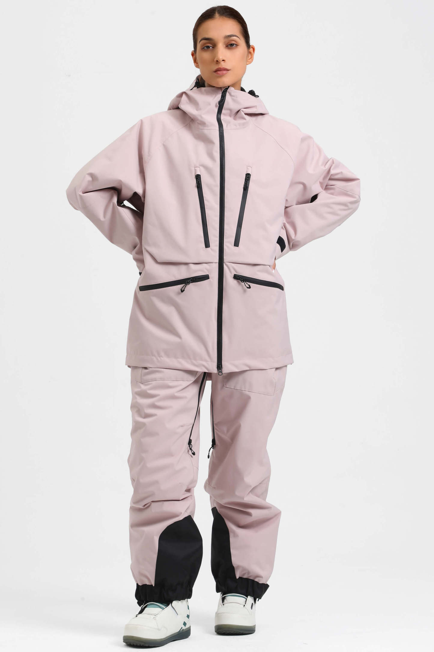 Women's Multifunctional Waterproof Insulated Snow Jacket-Fineriform