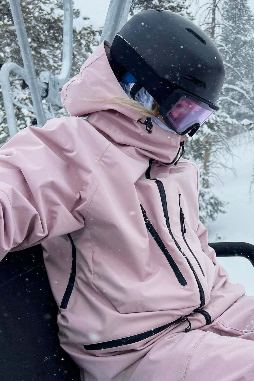 Women's Multifunctional Waterproof Insulated Snow Jacket-Fineriform