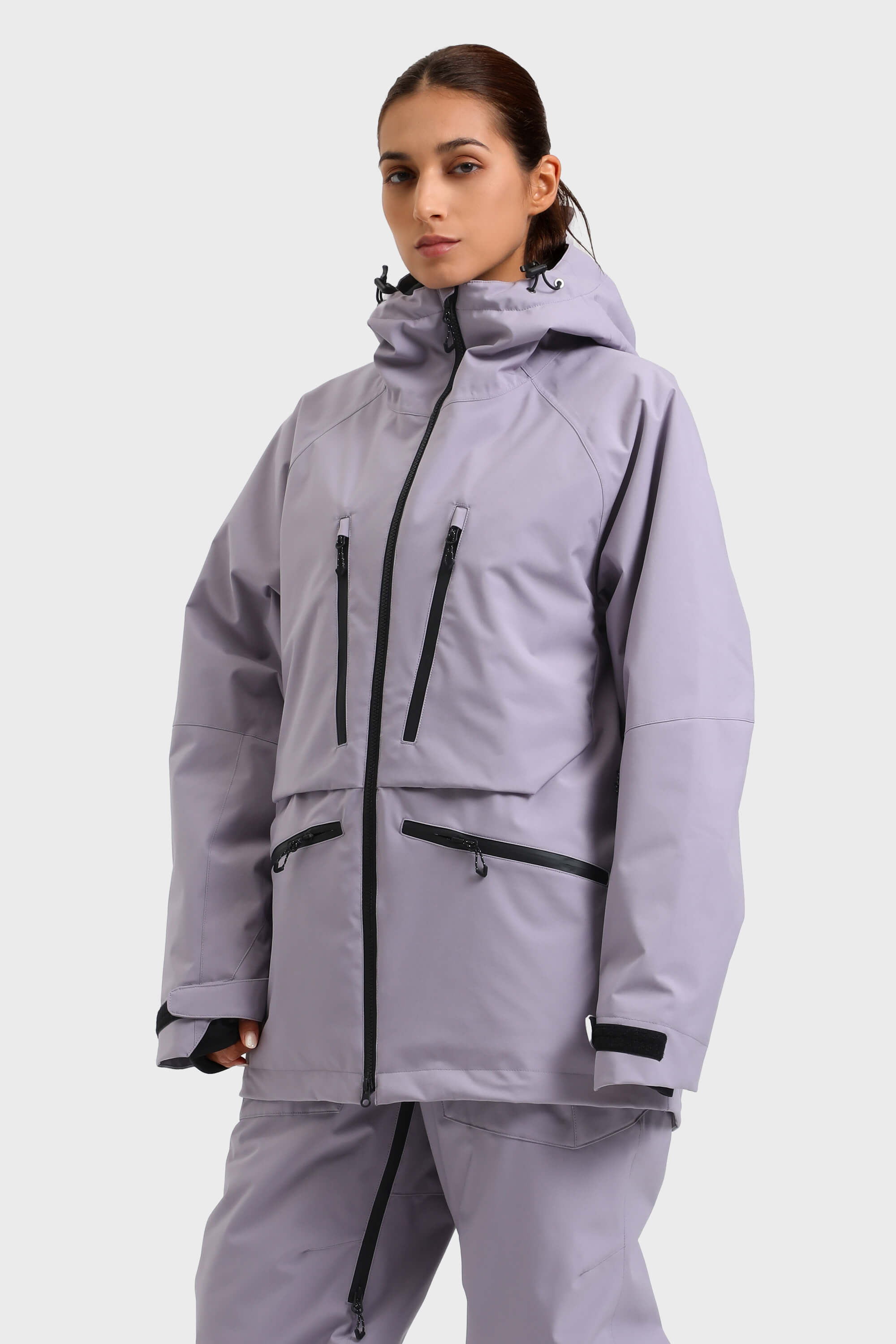 Women's Multifunctional Waterproof Insulated Snow Jacket-Fineriform