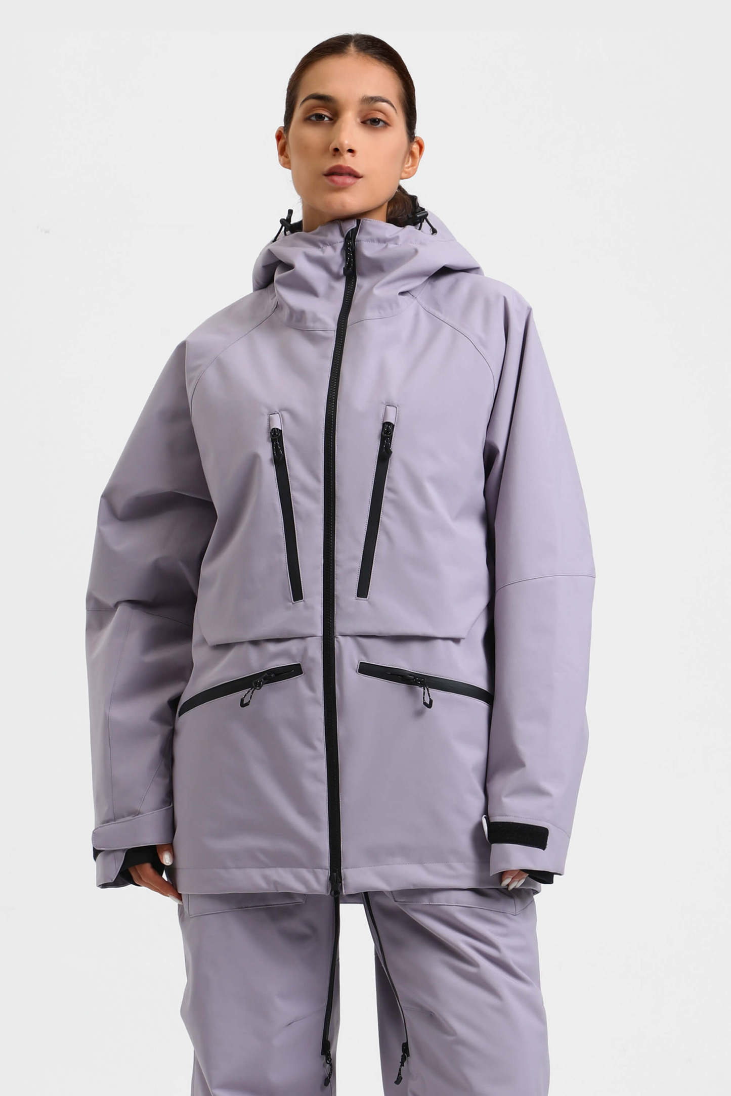 Women's Multifunctional Waterproof Insulated Snow Jacket-Fineriform