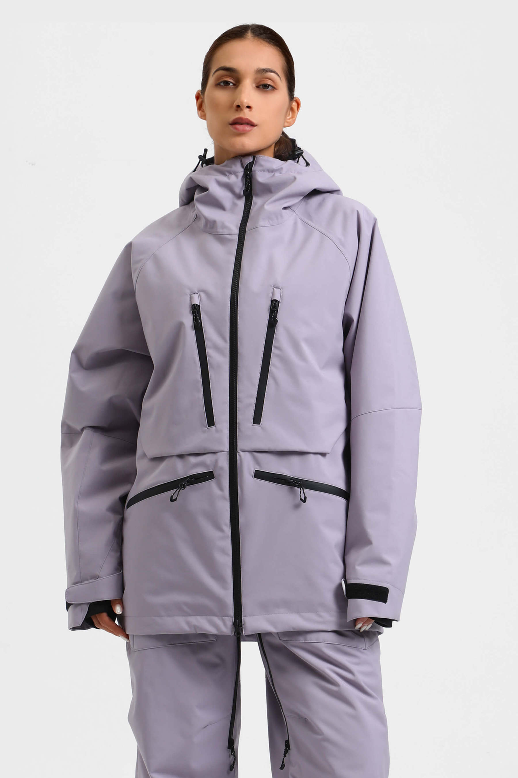 Women's Multifunctional Waterproof Insulated Snow Jacket-Fineriform