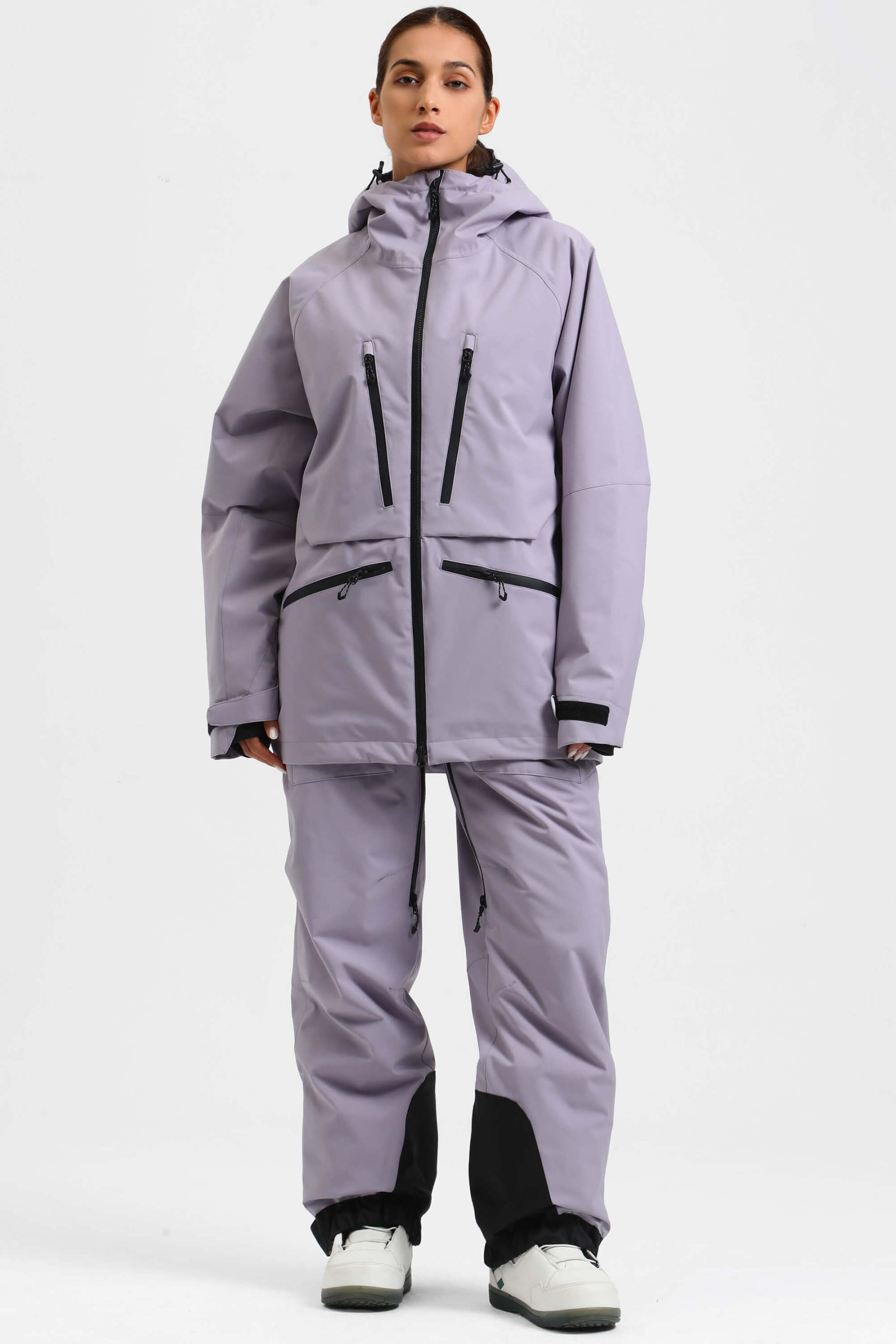 Women's Multifunctional Waterproof Insulated Snow Jacket-Fineriform