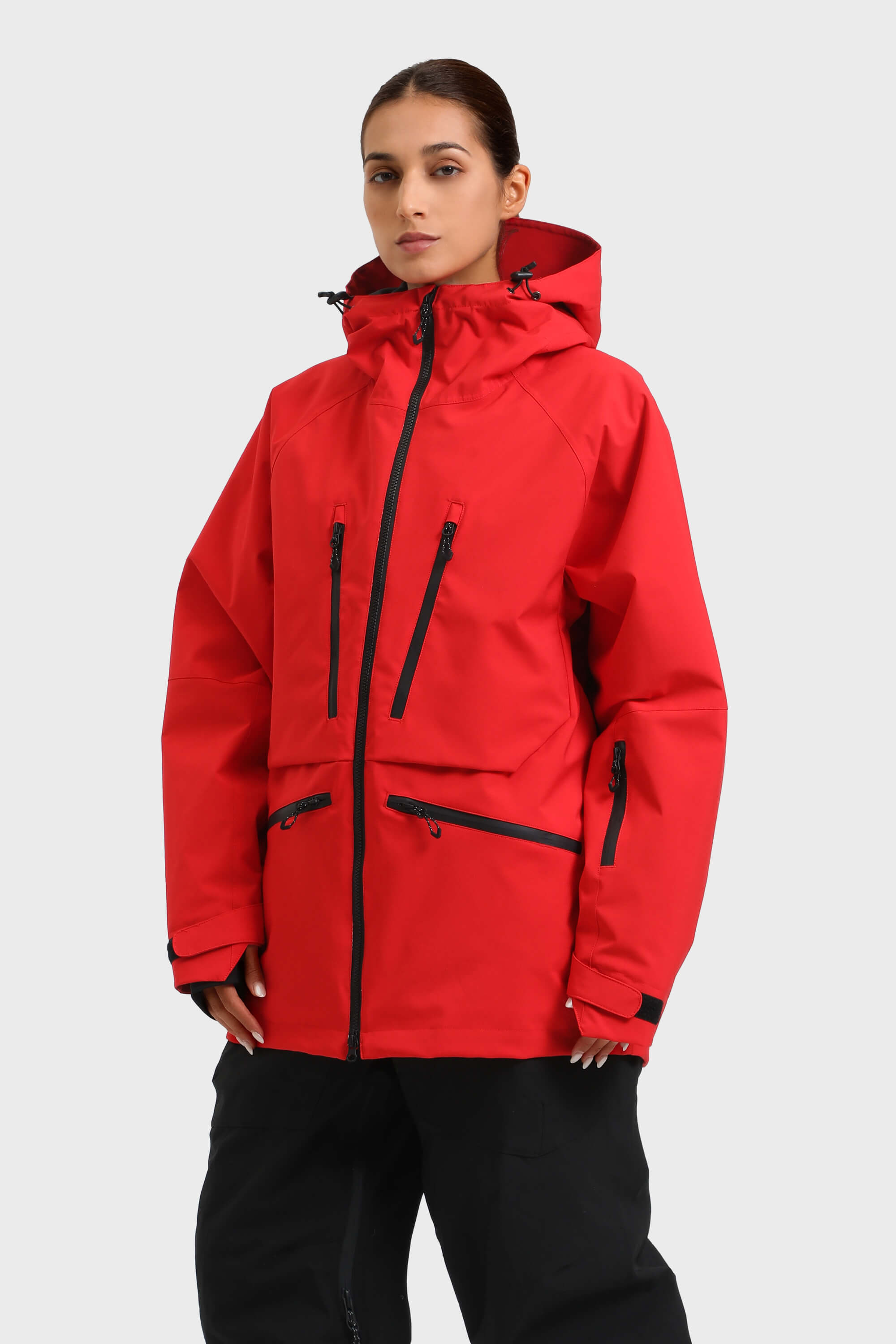 Women's Multifunctional Waterproof Insulated Snow Jacket-Fineriform