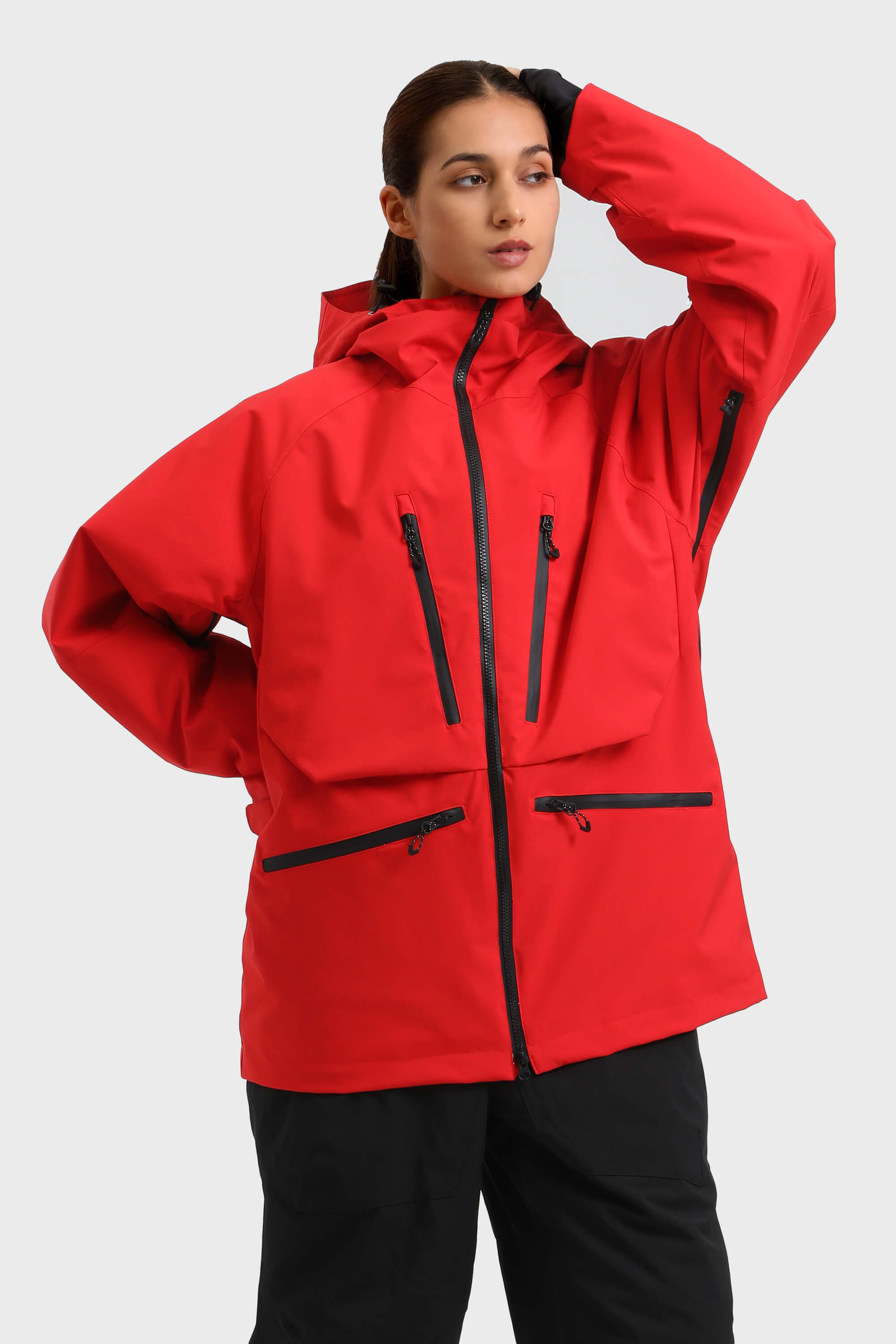 Women's Multifunctional Waterproof Insulated Snow Jacket-Fineriform