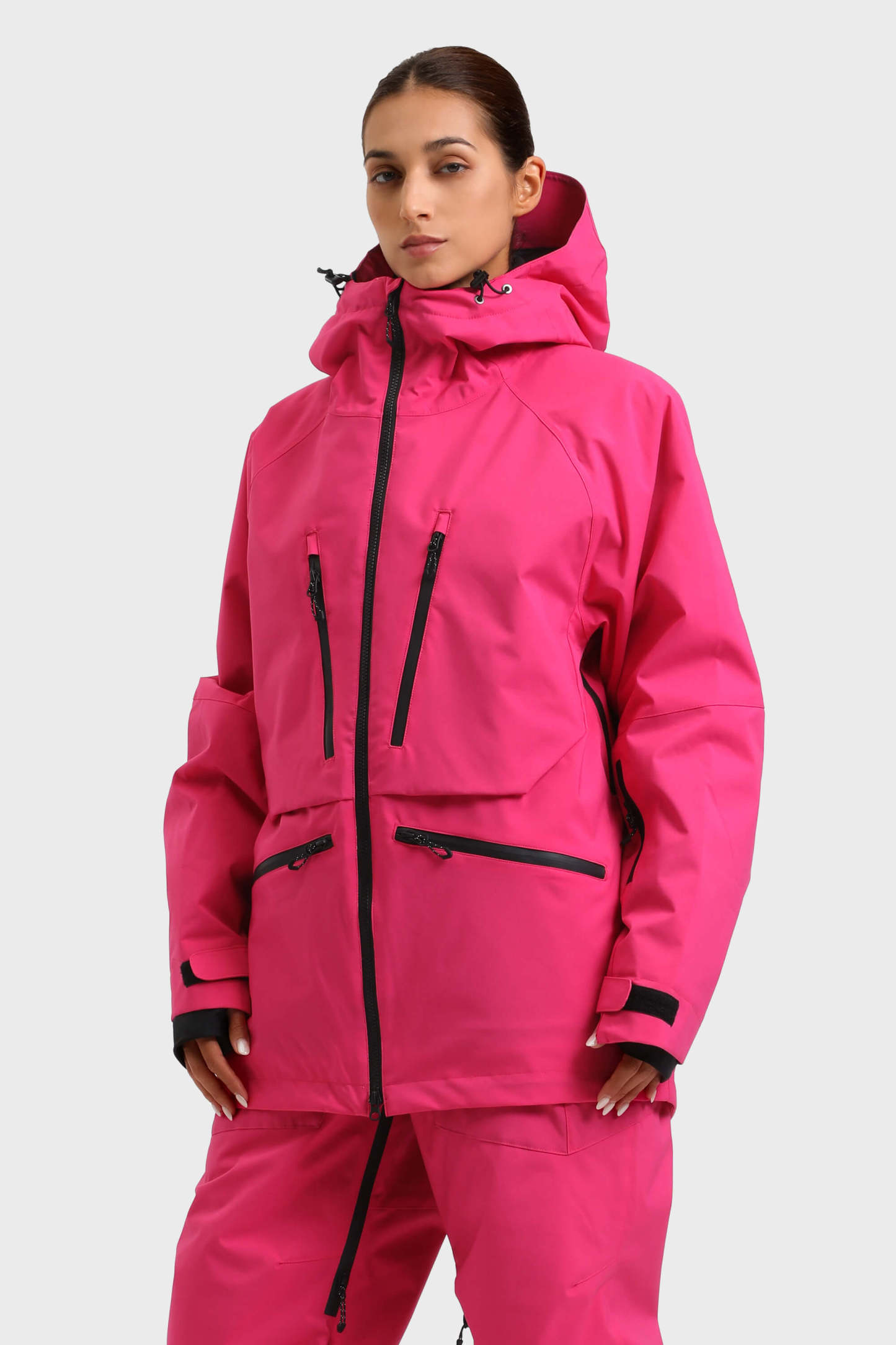 Women's Multifunctional Waterproof Insulated Snow Jacket-Fineriform