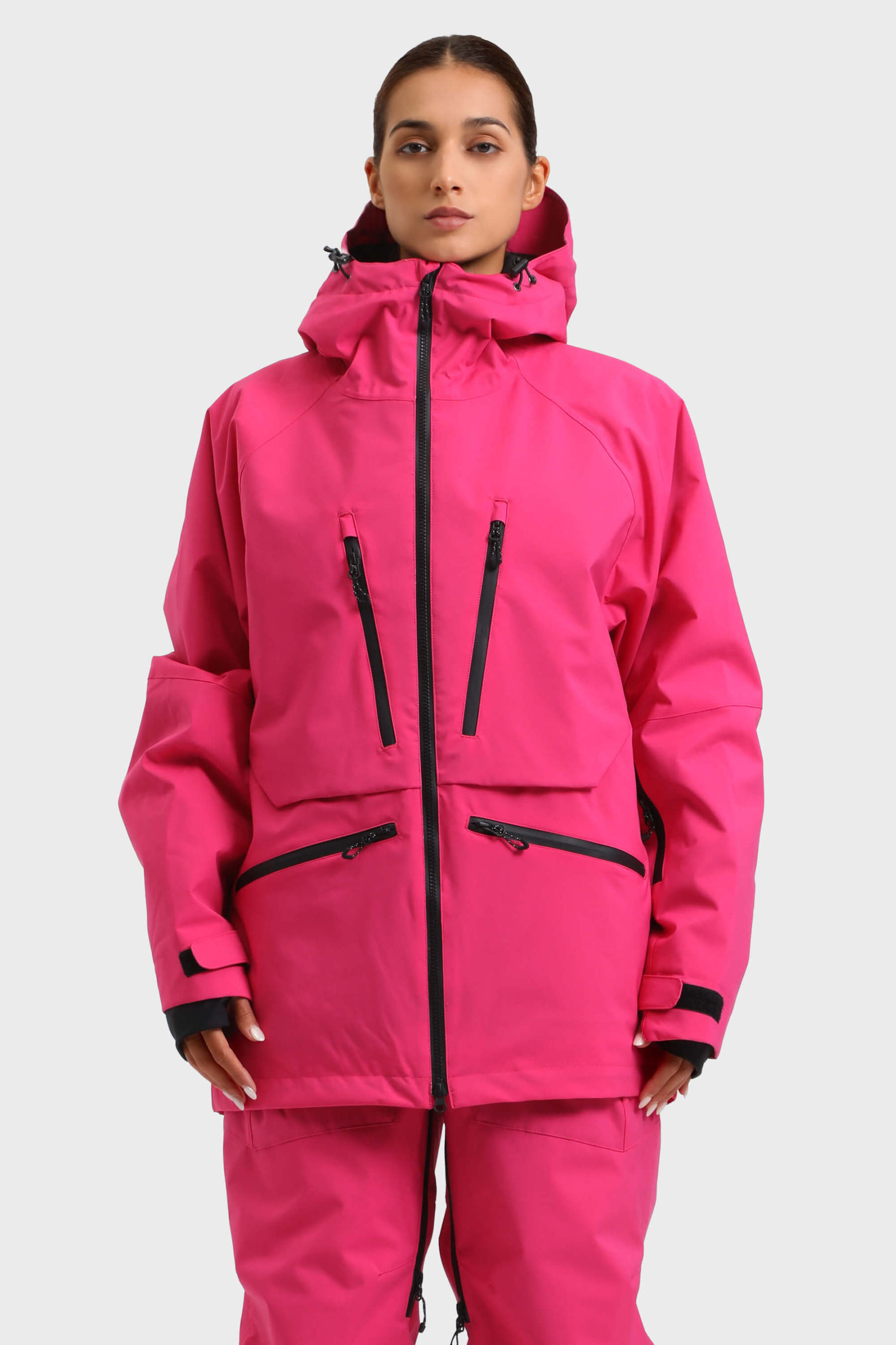 Women's Multifunctional Waterproof Insulated Snow Jacket-Fineriform