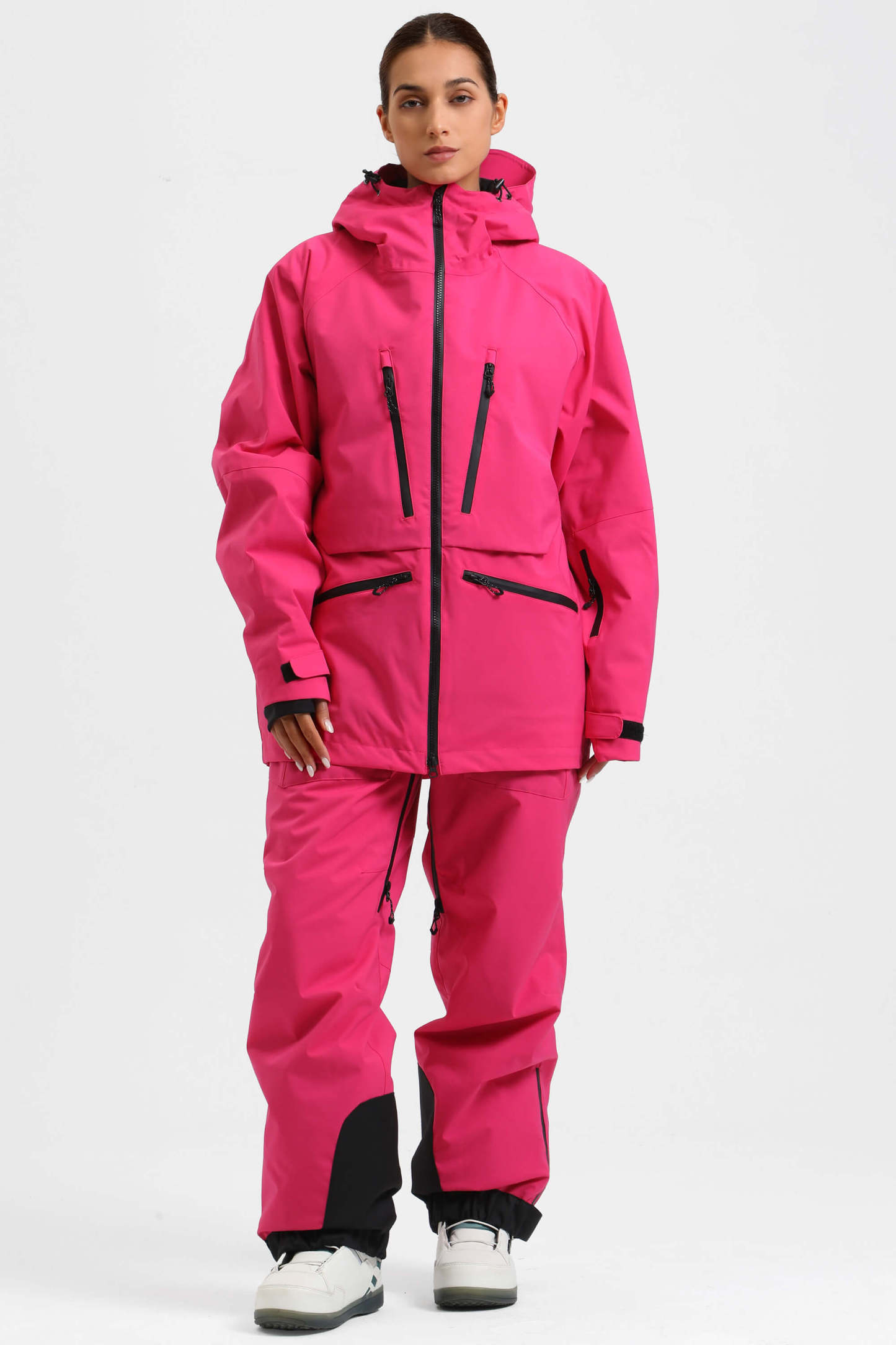 Women's Multifunctional Waterproof Insulated Snow Jacket-Fineriform