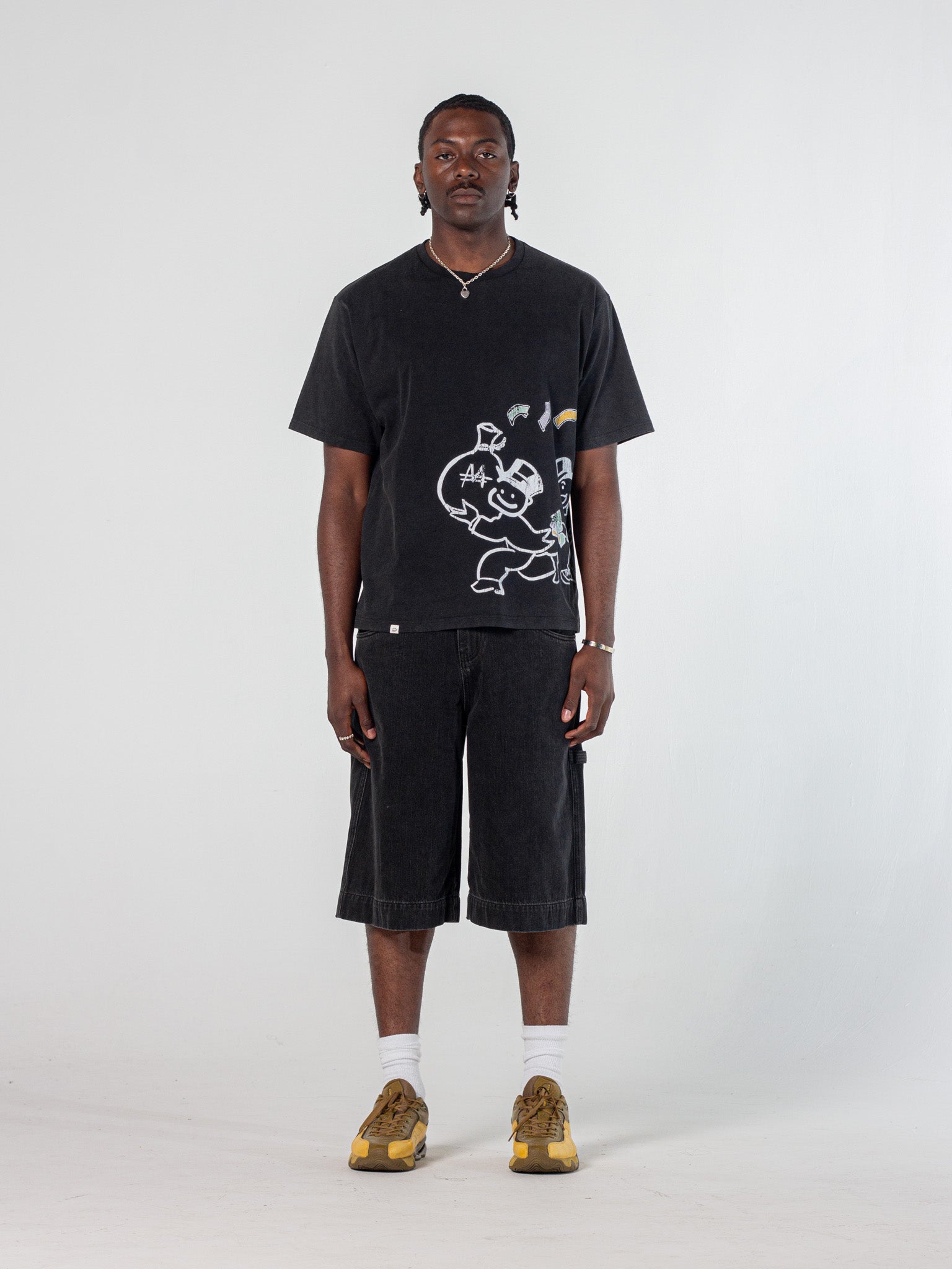 CHANCE ENCOUNTER TEE - VINTAGE BLACK-Fineriform