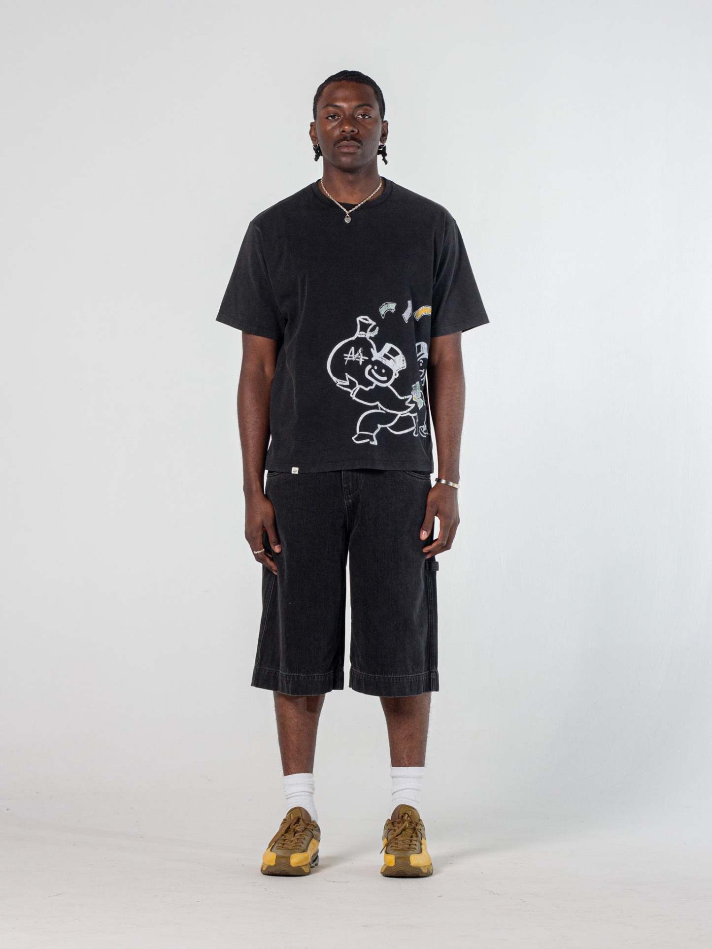 CHANCE ENCOUNTER TEE - VINTAGE BLACK-Fineriform