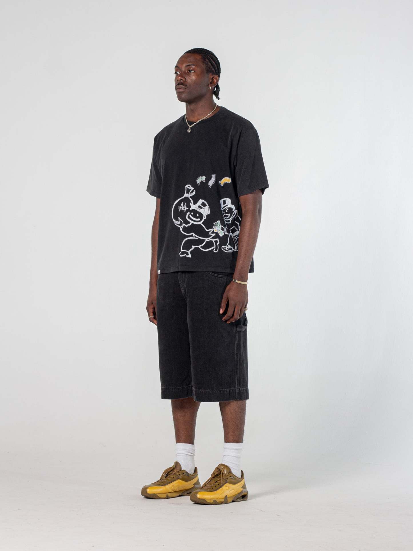 CHANCE ENCOUNTER TEE - VINTAGE BLACK-Fineriform